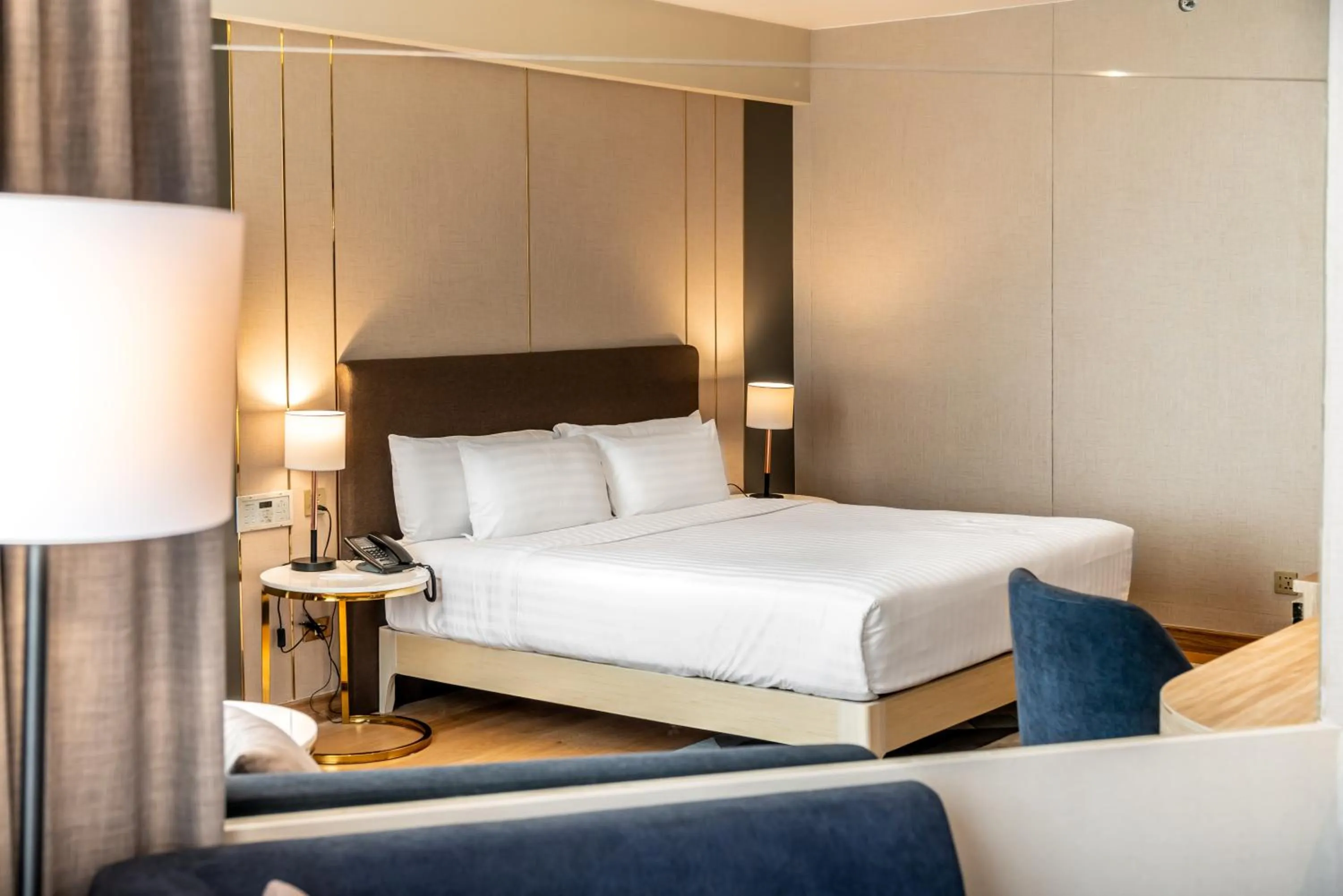 Bed in Rembrandt Hotel Bangkok