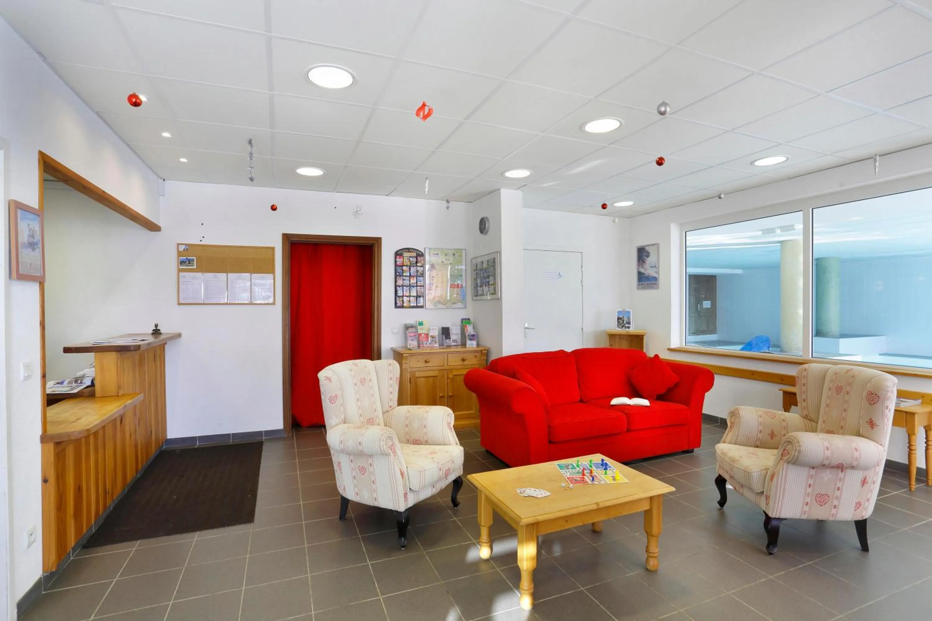 Living room in Résidence Néméa Les Chalets Du Belvédère
