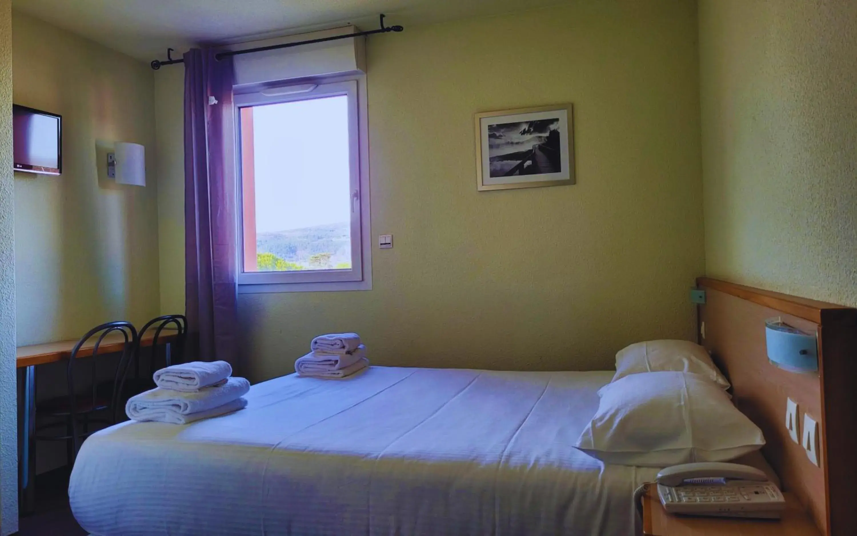 Standard Double Room - single occupancy in Hotel Restaurant Les Chataigniers Standard Double Room - single occupancy in Hotel Restaurant Les Chataigniers