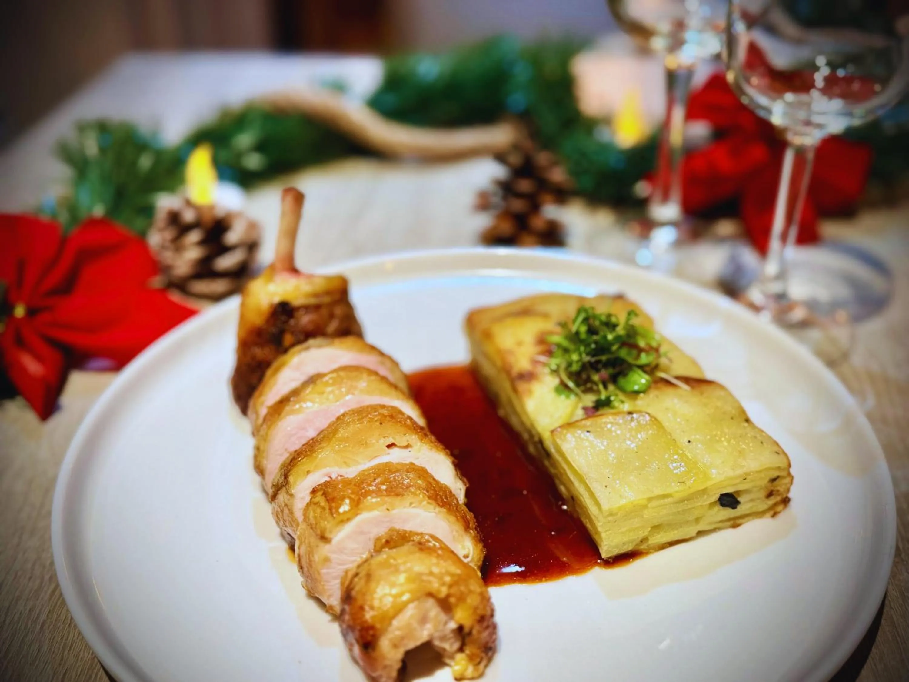 Restaurant/places to eat in Hotel Restaurant Les Chataigniers