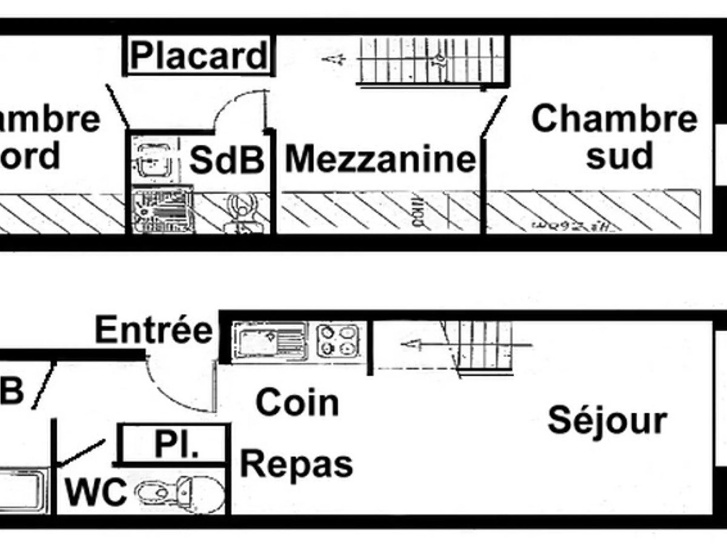 Les Saisies - Grand 3 Pièces Mezzanine 2 Salles de Bain pour 8 Pers. - FR-1-293-66
