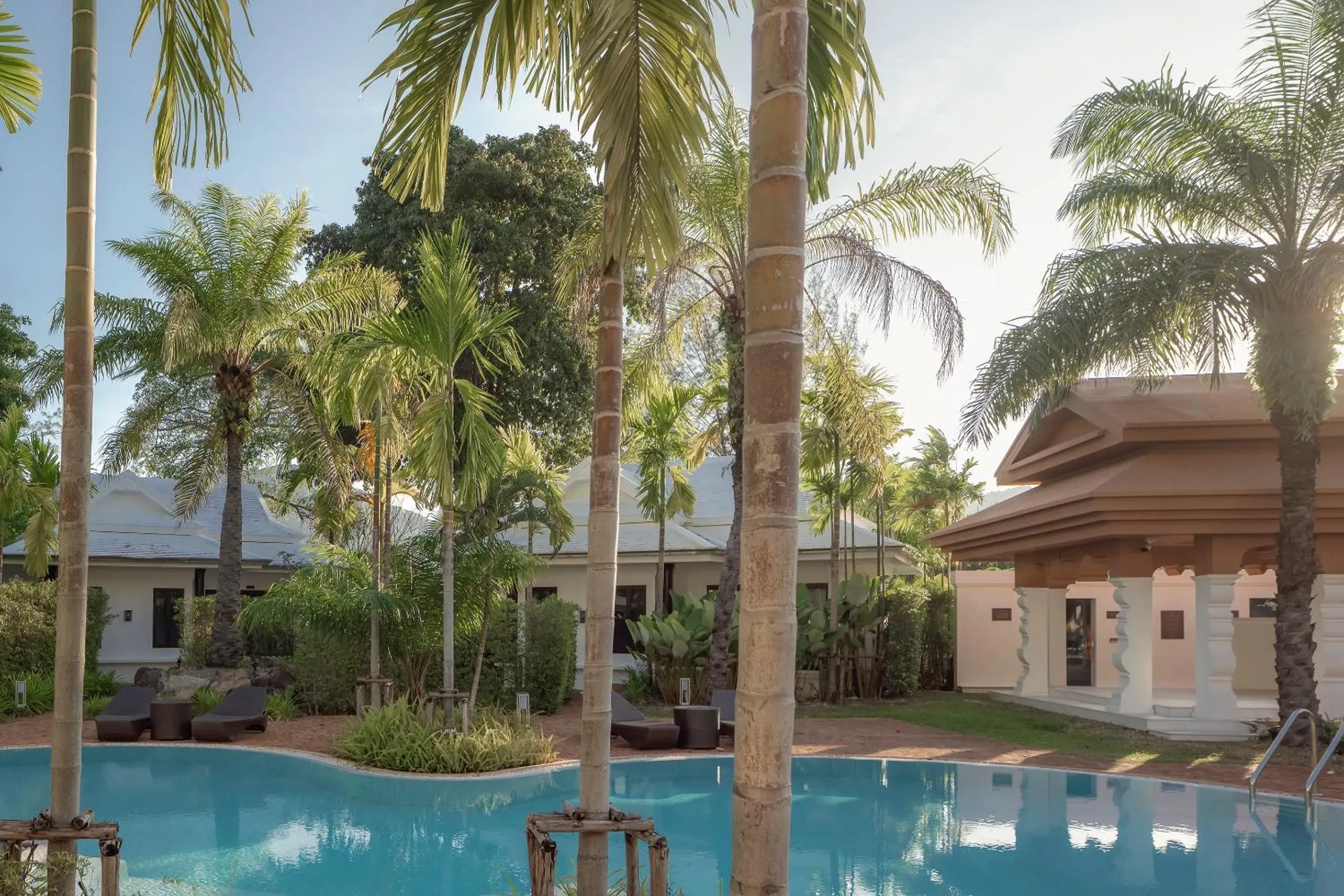 Swimming pool in The Pe La Resort, Phuket - SHA Extra Plus Swimming pool in The Pe La Resort, Phuket - SHA Extra Plus