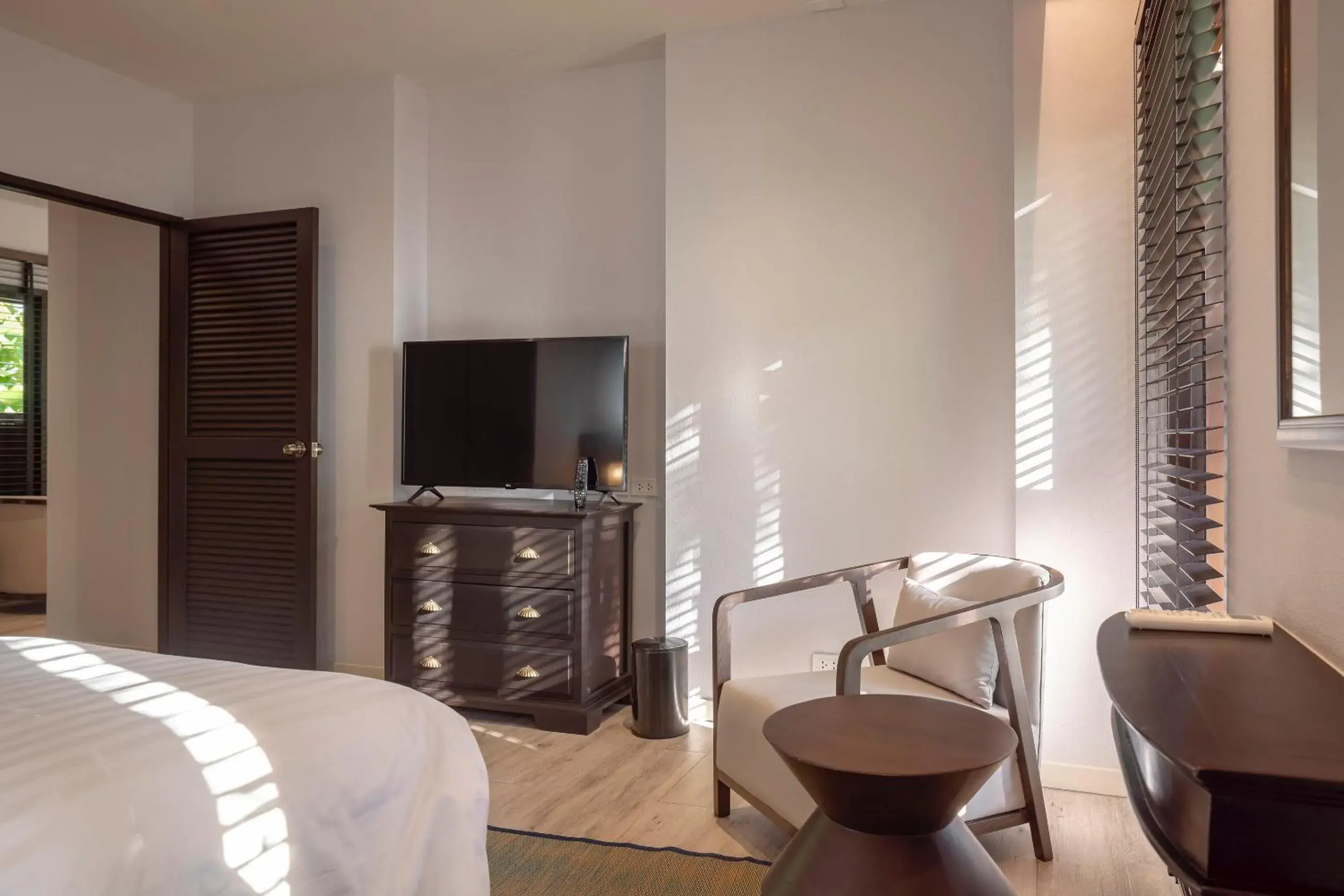 Seating area, Bed in The Pe La Resort, Phuket - SHA Extra Plus Seating area, Bed in The Pe La Resort, Phuket - SHA Extra Plus