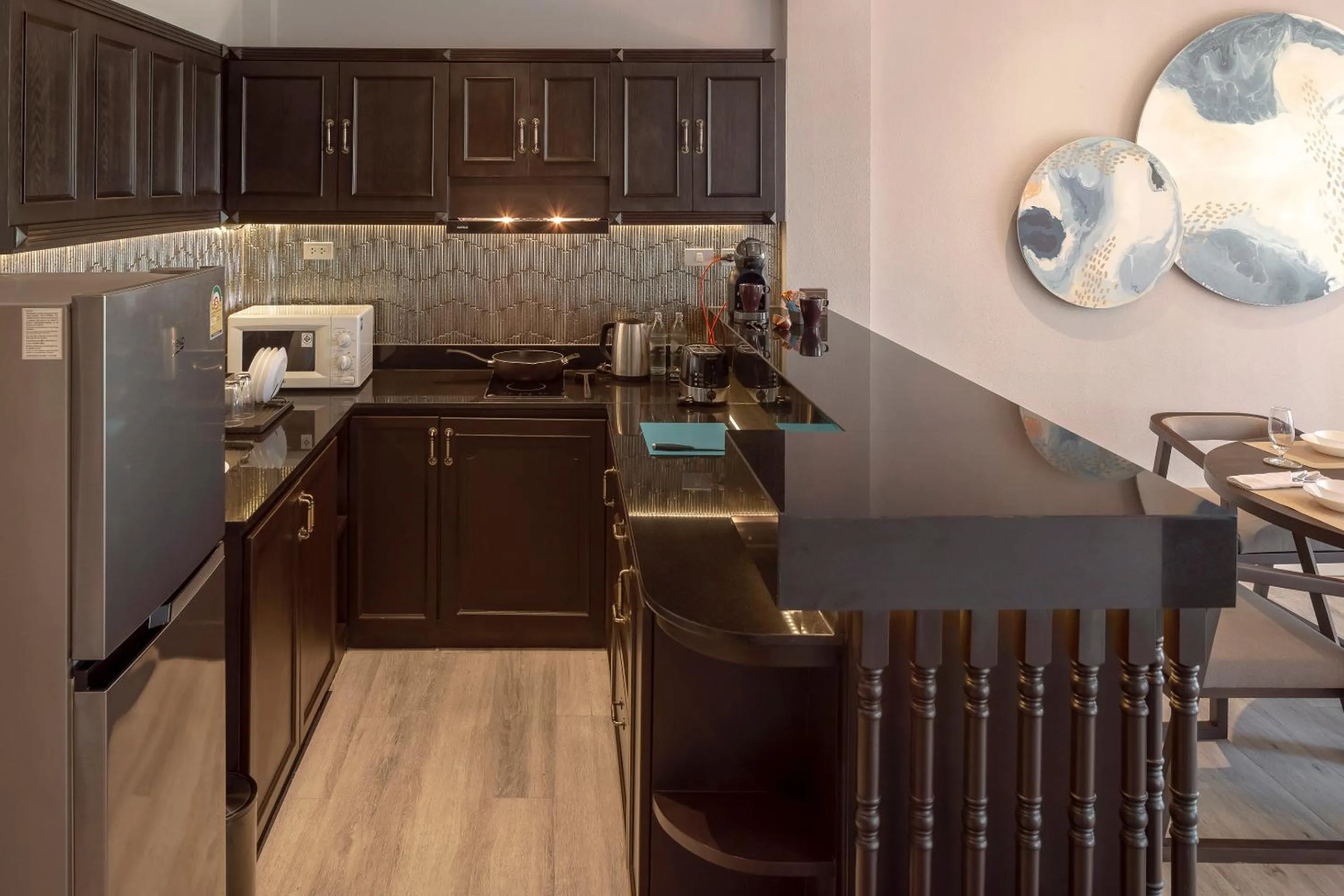 Kitchen or kitchenette in The Pe La Resort, Phuket - SHA Extra Plus