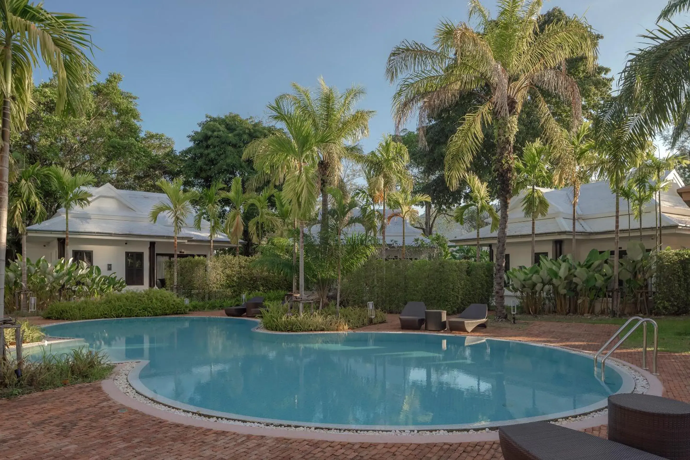 Swimming pool in The Pe La Resort, Phuket - SHA Extra Plus Swimming pool in The Pe La Resort, Phuket - SHA Extra Plus