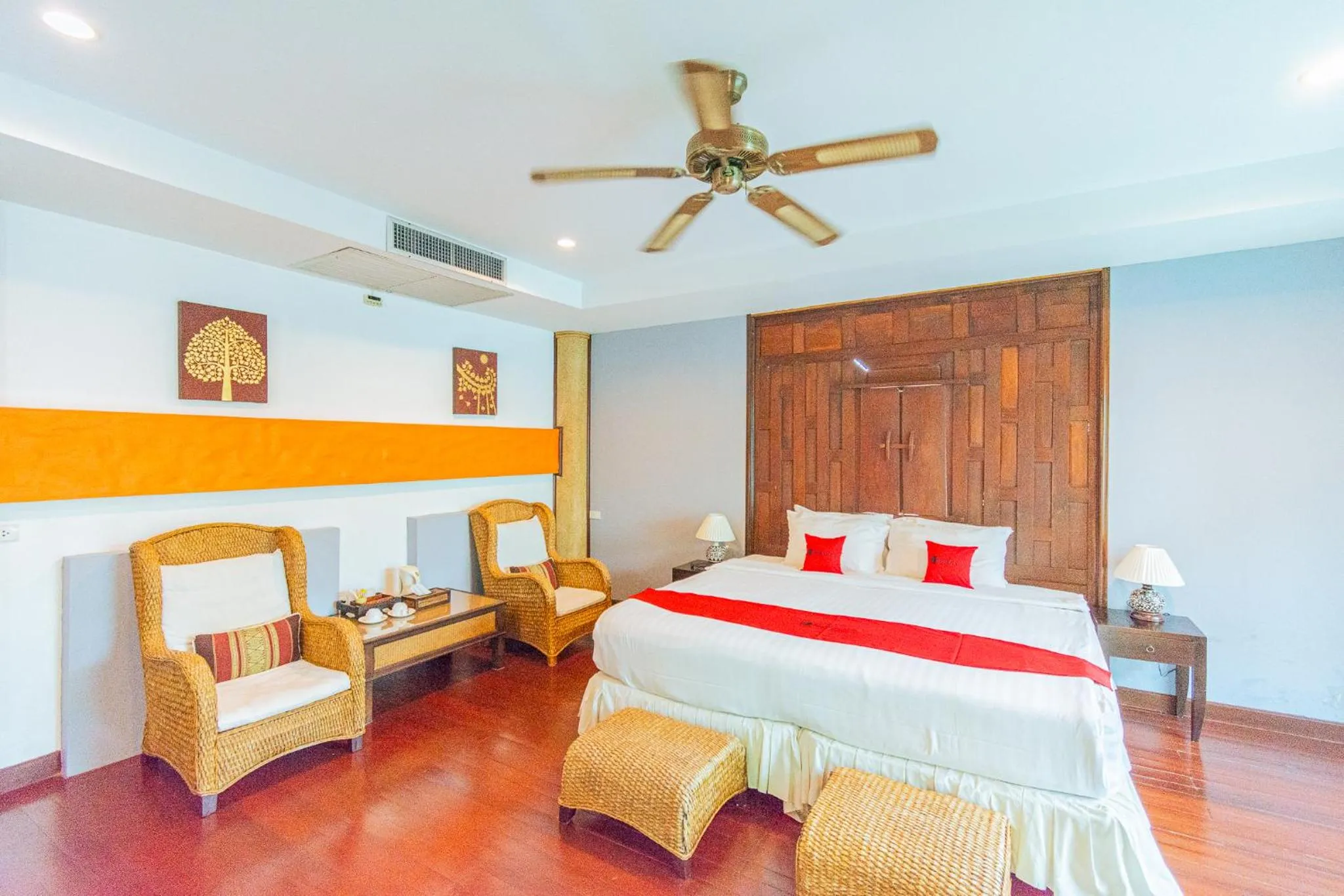 Bed in Evergreen boutique Hua Hin