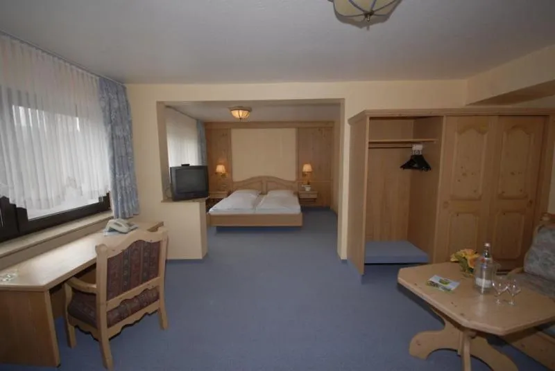 Bed in Hotel Auf dem Kamp