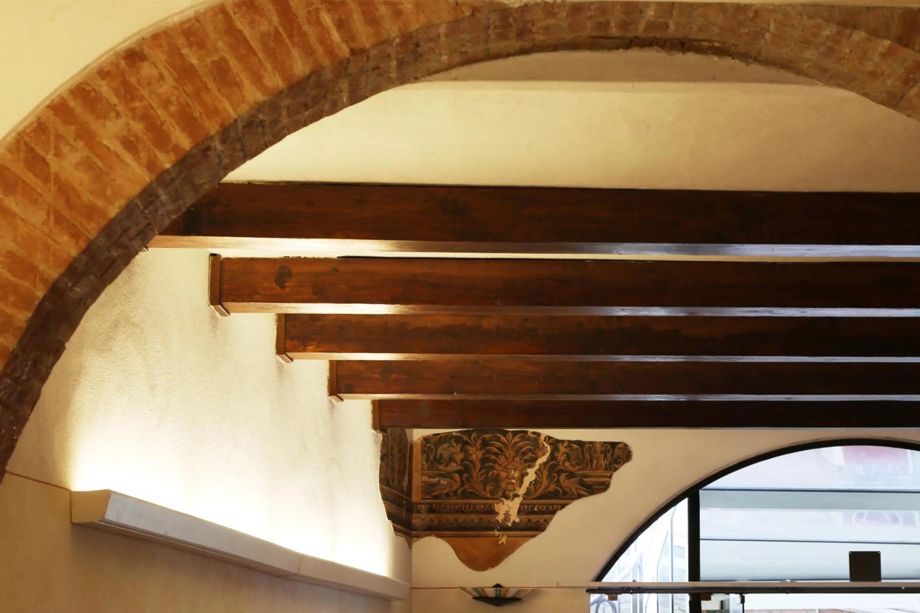 Decorative detail in Abbazia Bed & Breakfast, MantegnaHotels