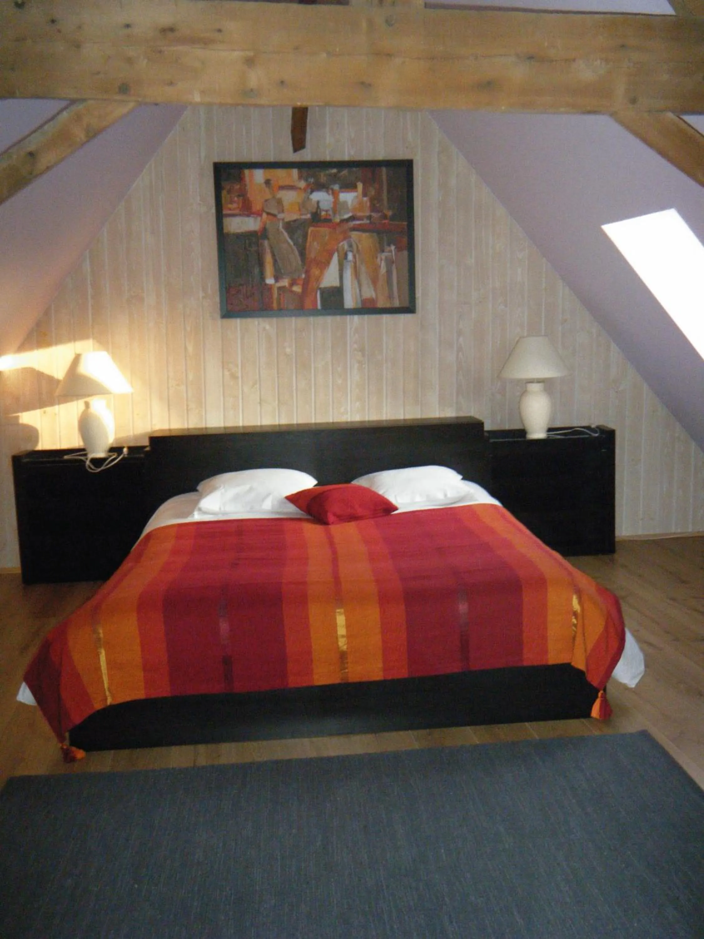 Photo of the whole room, Bed in Gîte Du Haut Ballot