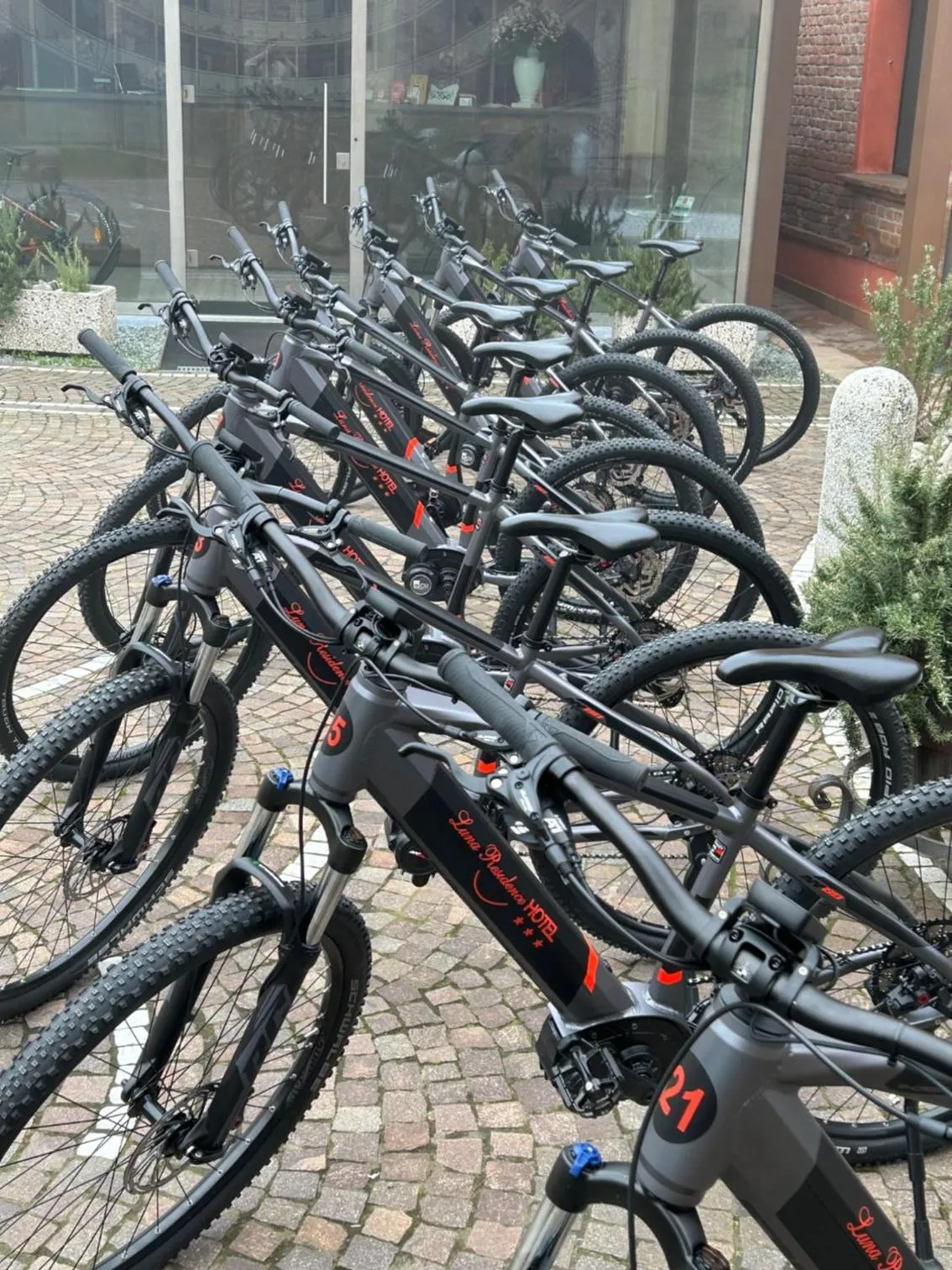 Cycling in Luna Residence Hotel