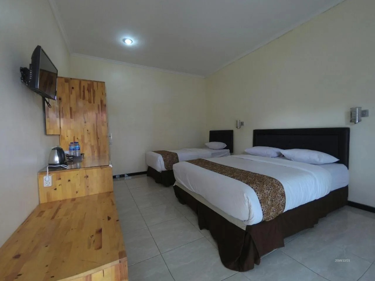 Bed in Dieng Kledung Pass Hotel & Restaurant