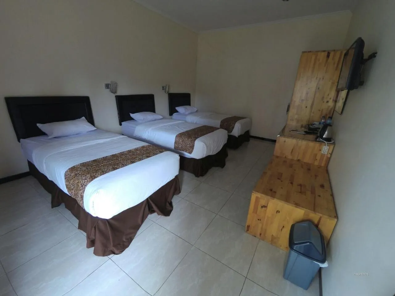 Bed in Dieng Kledung Pass Hotel & Restaurant