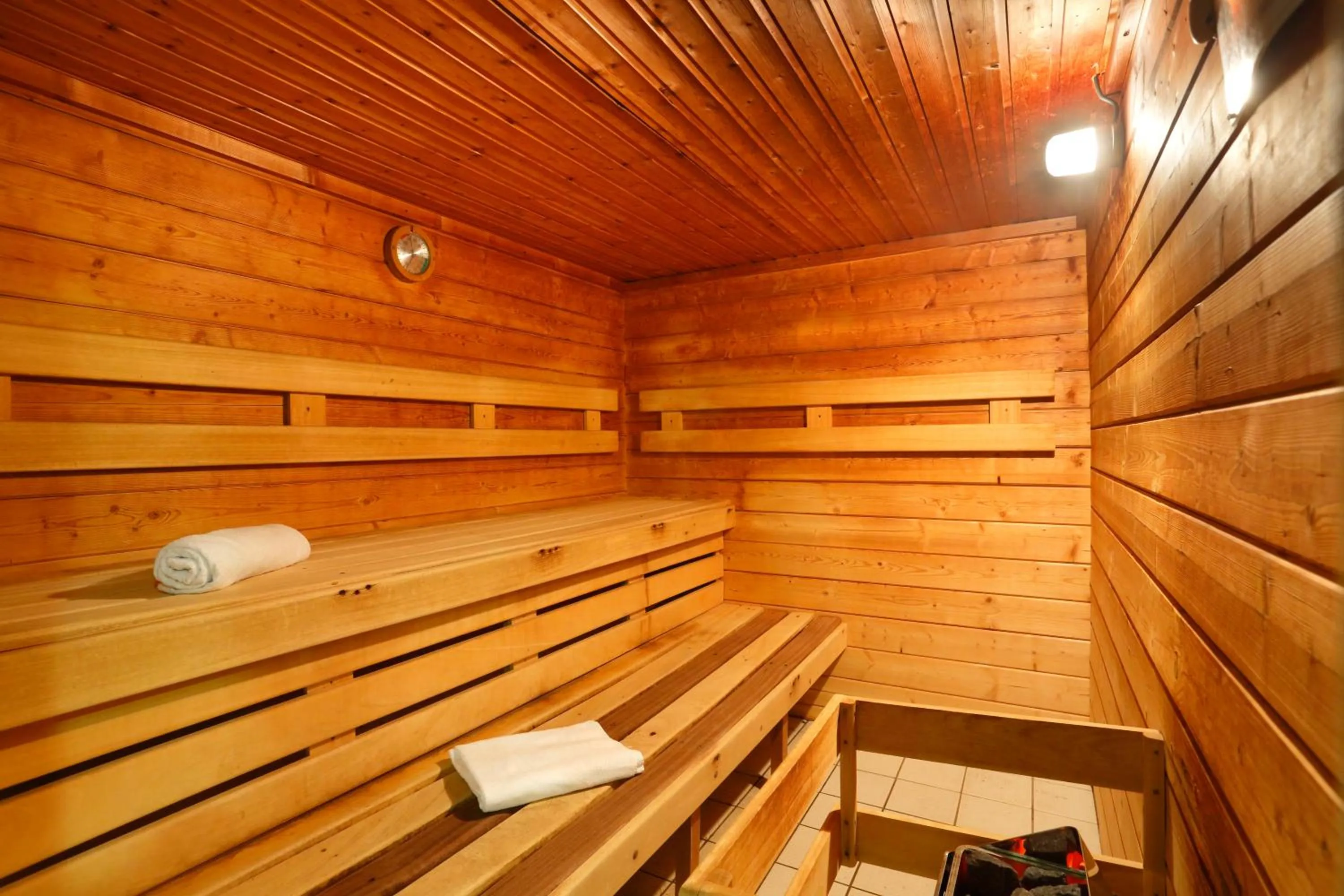 Sauna in Résidence Néméa Les Grands Ax