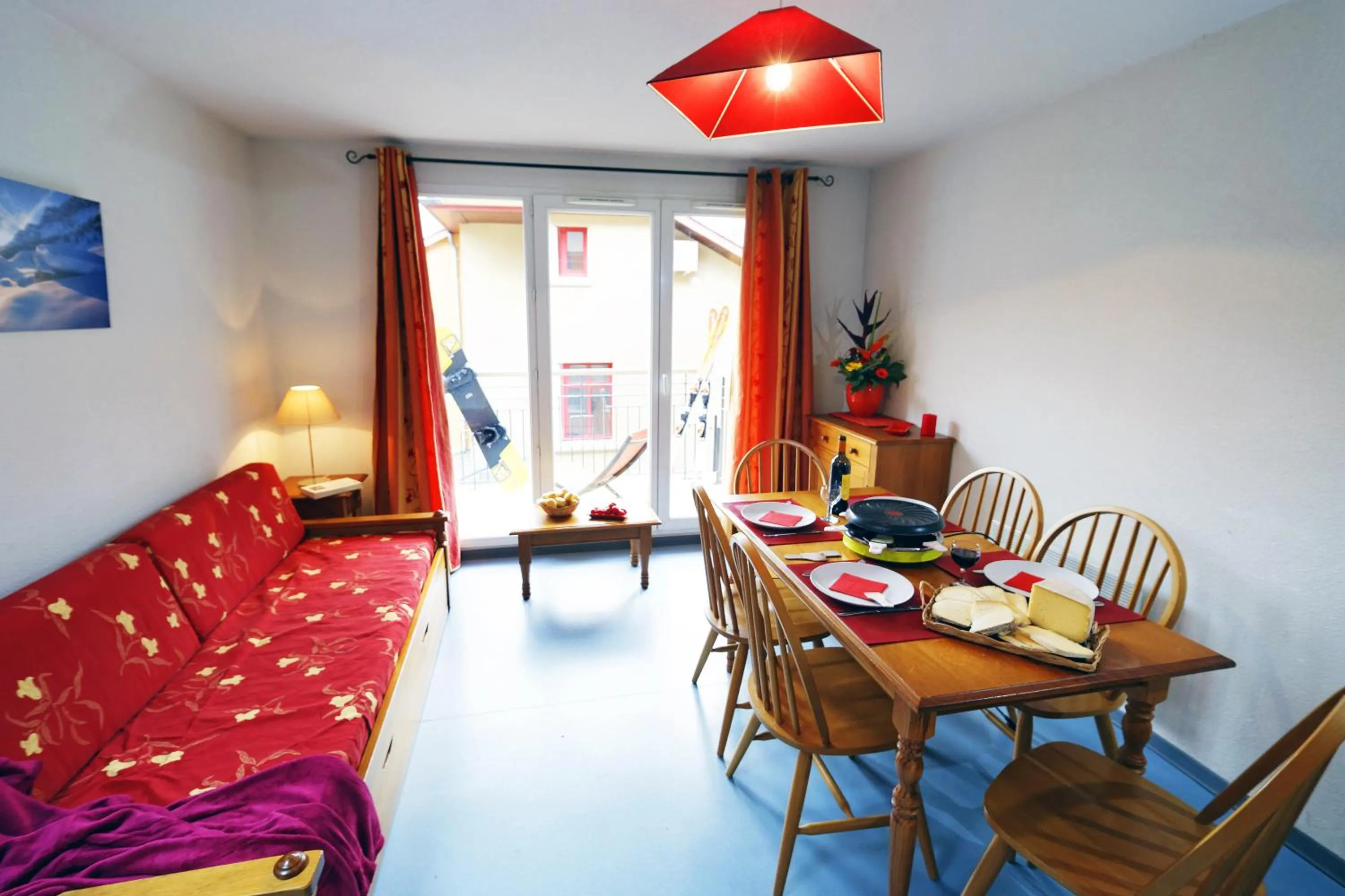 Living room in Résidence Néméa Les Grands Ax