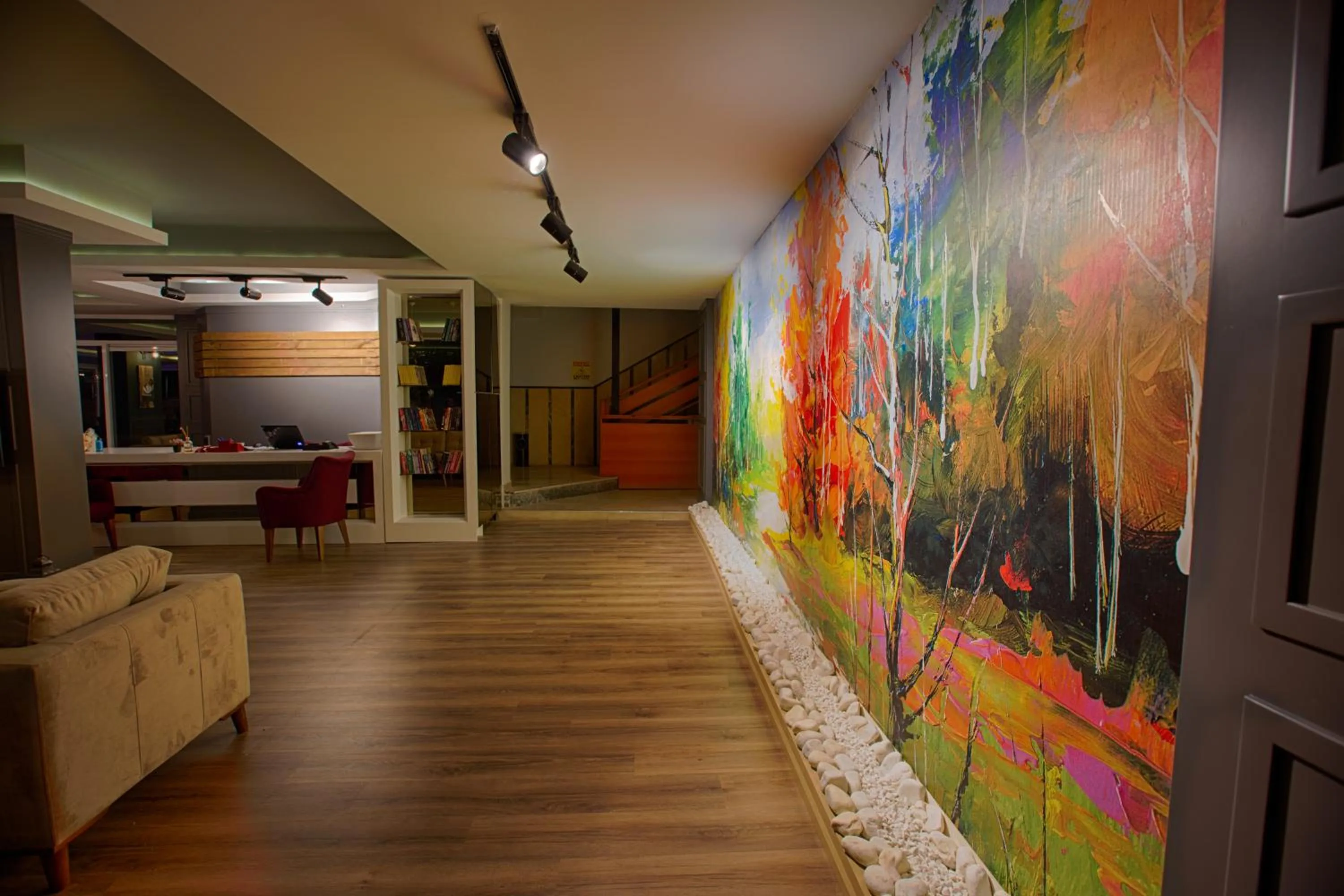 Lobby or reception in HMA Hotel & Suites