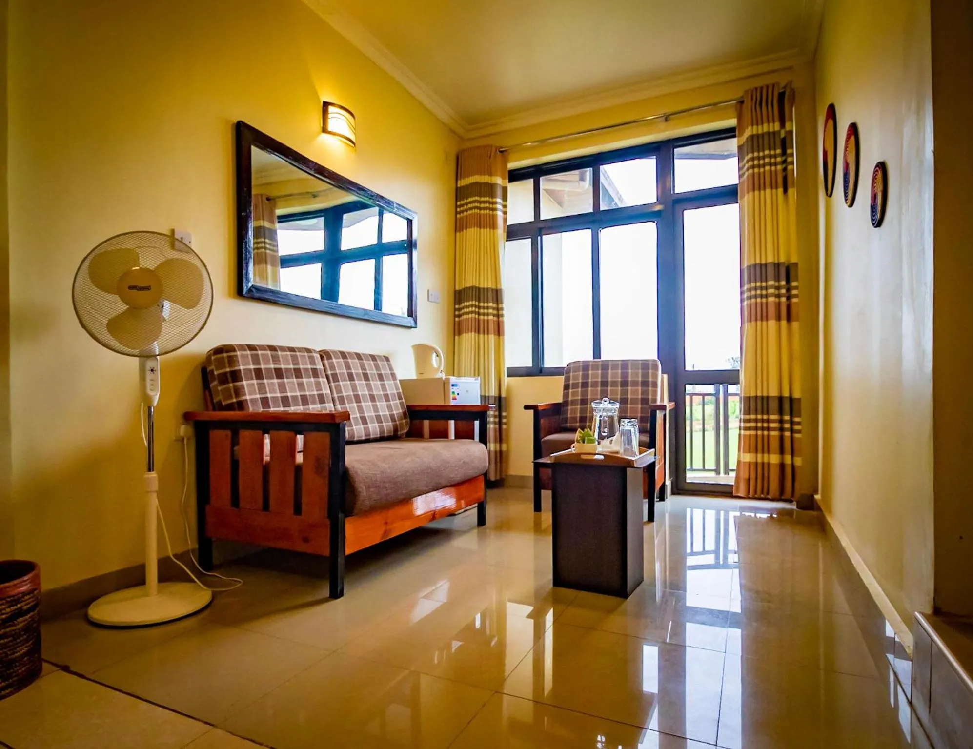 Seating area in Peponi Living Spaces