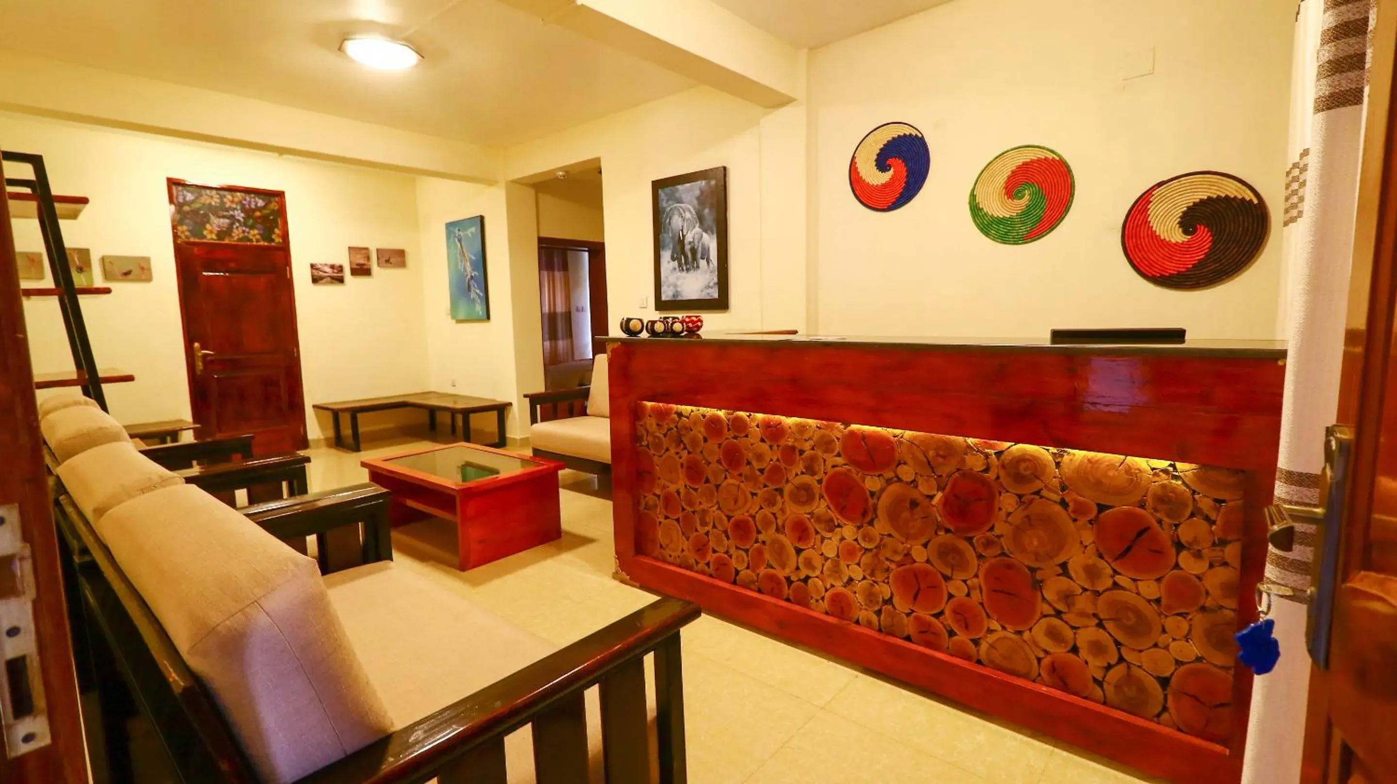 Lobby or reception in Peponi Living Spaces Lobby or reception in Peponi Living Spaces