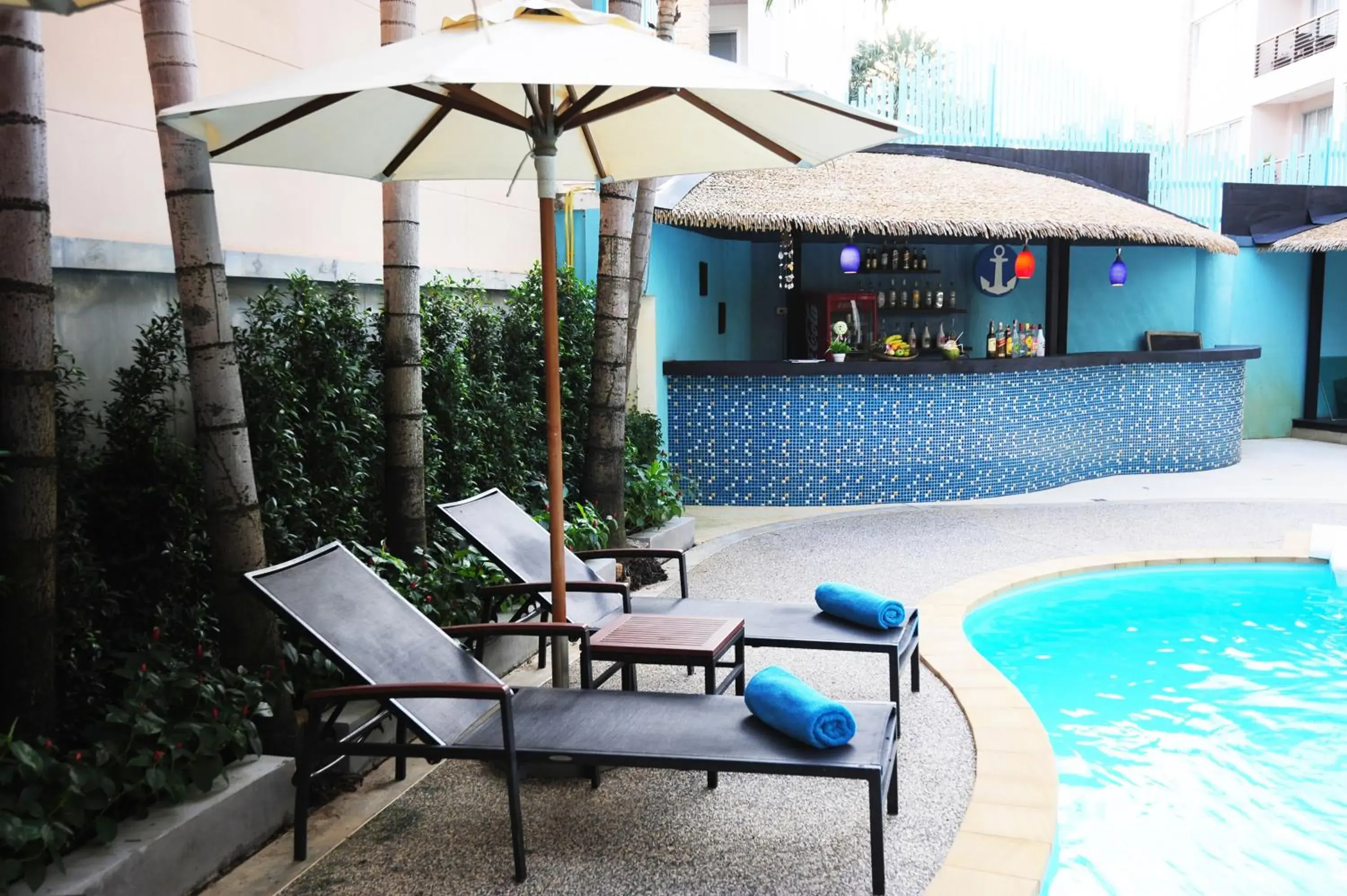 Swimming pool in The Beach Boutique House Swimming pool in The Beach Boutique House