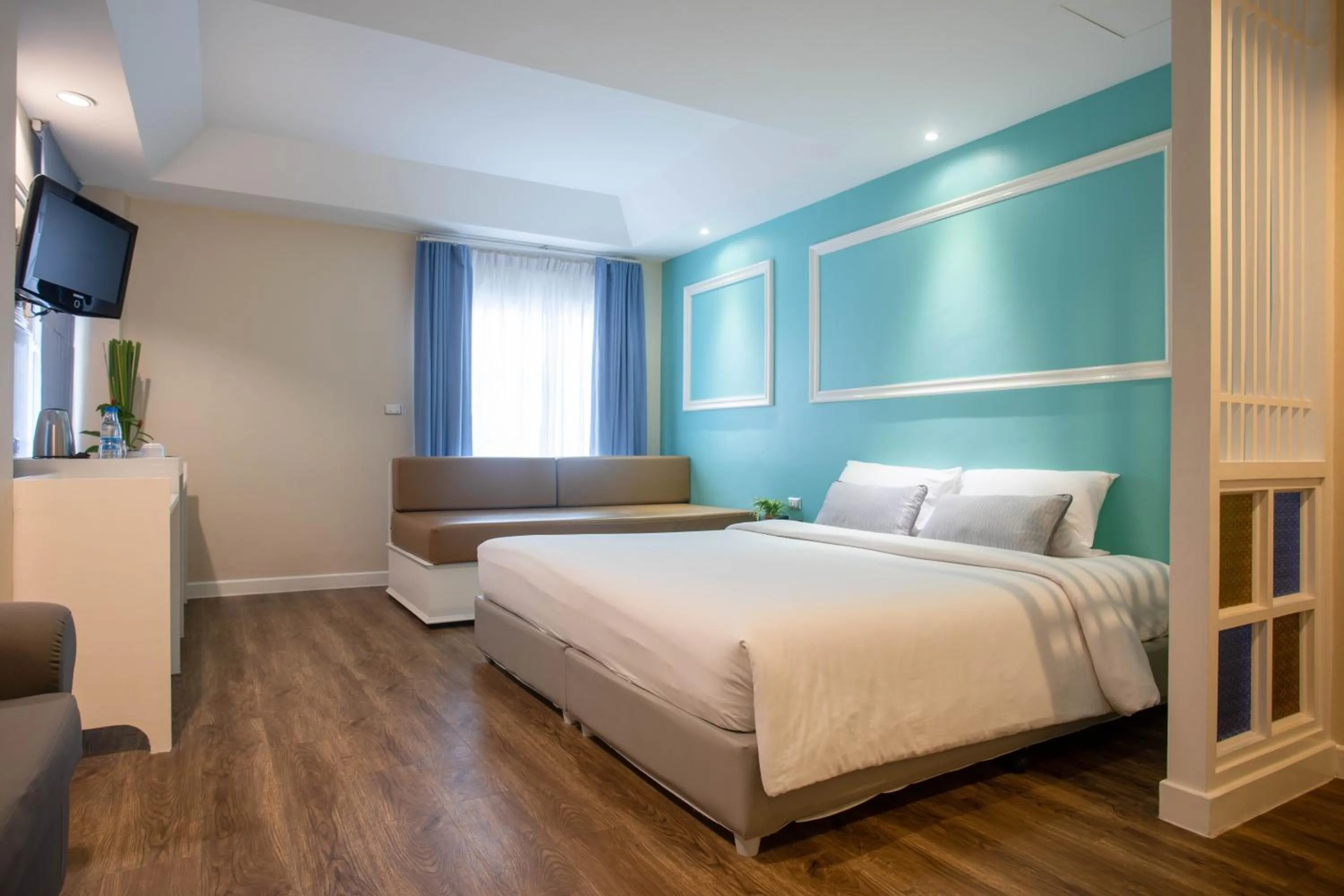 Bedroom, Bed in The Beach Boutique House