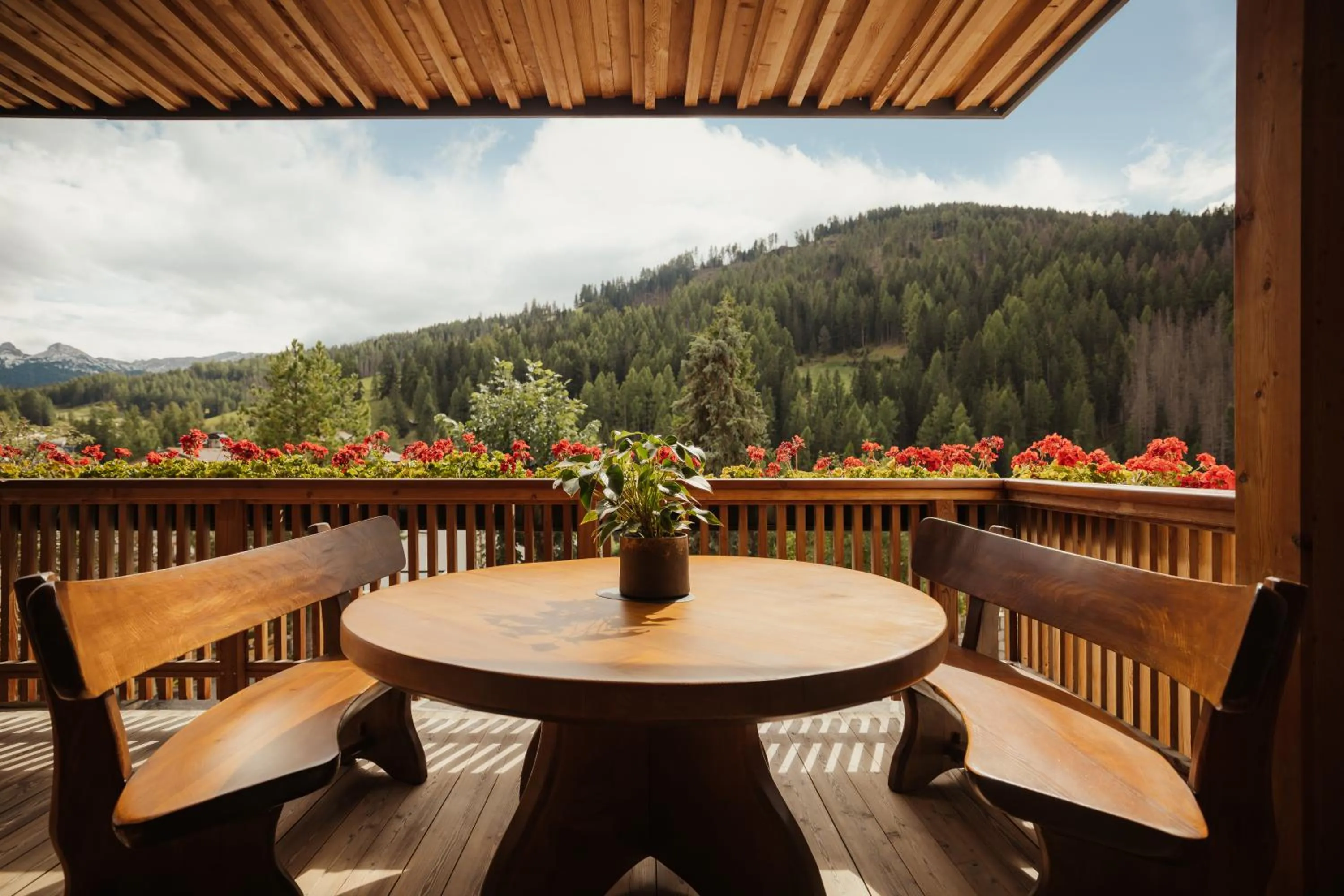 Mountain view in Hotel Diamant