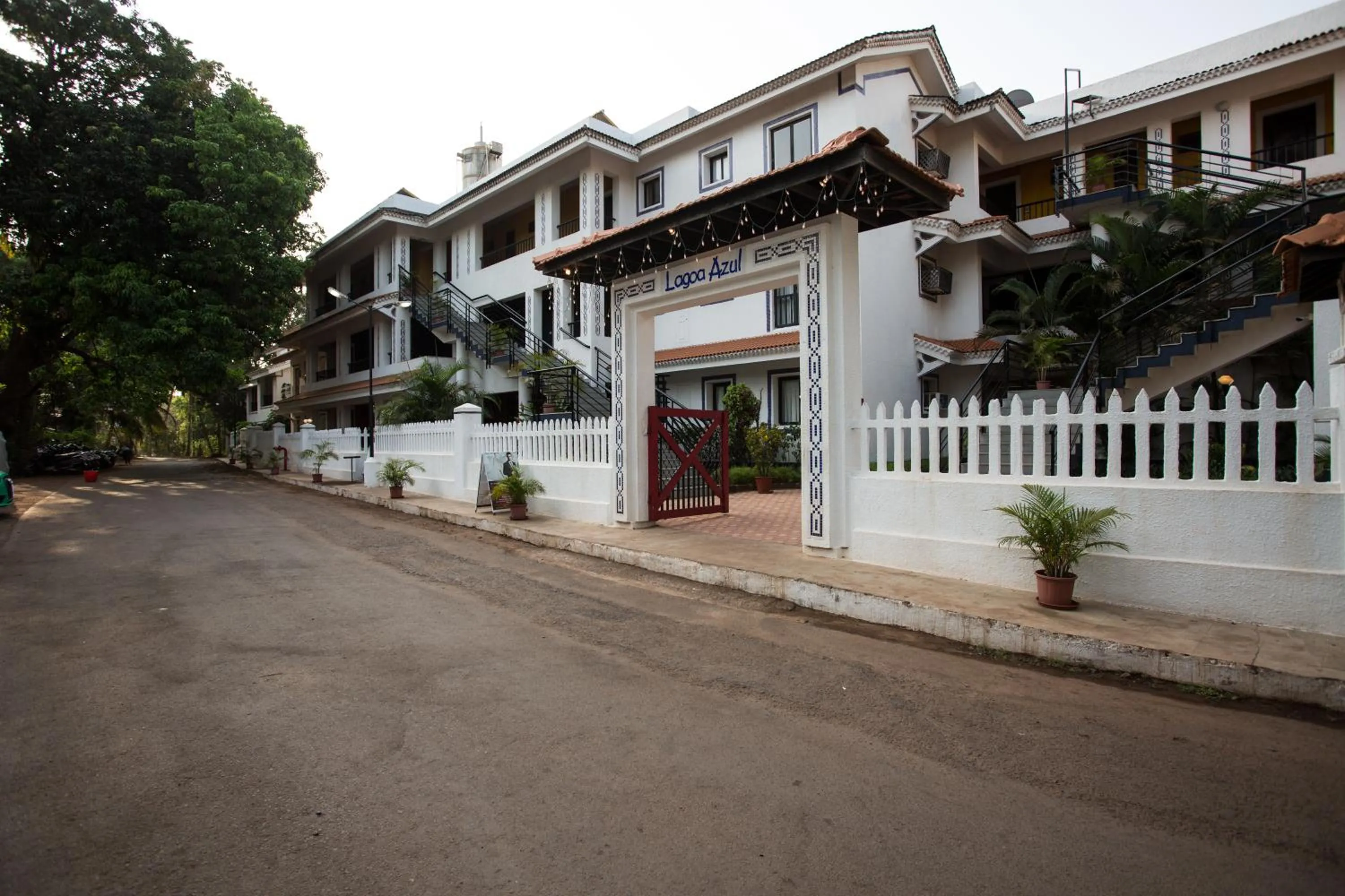 Facade/entrance in Resort Lagoa Azul