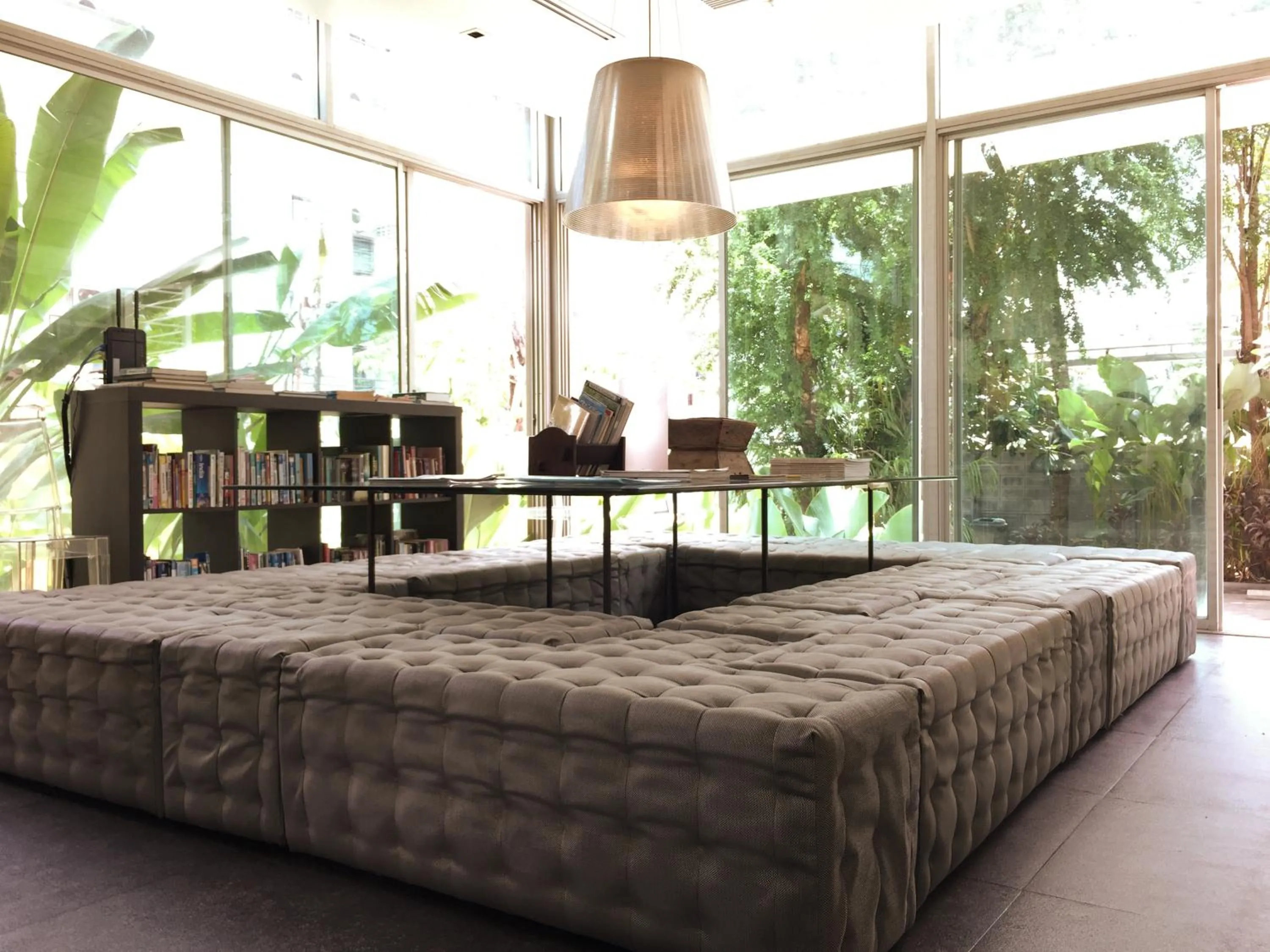 Seating area, Bed in Refillnow! Hostel