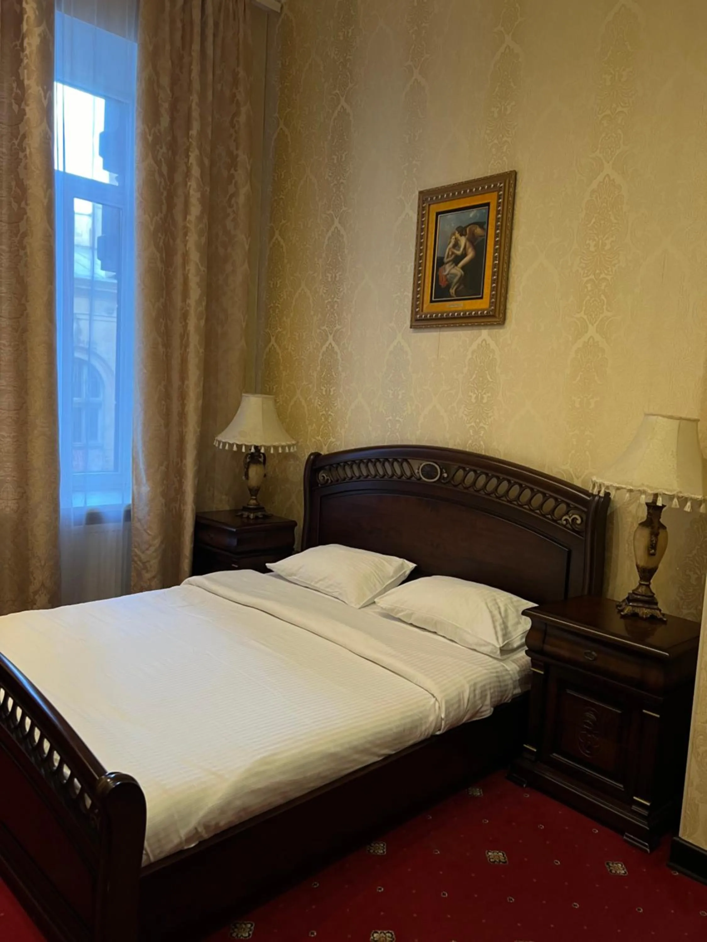 Bed in Oreanda Hotel