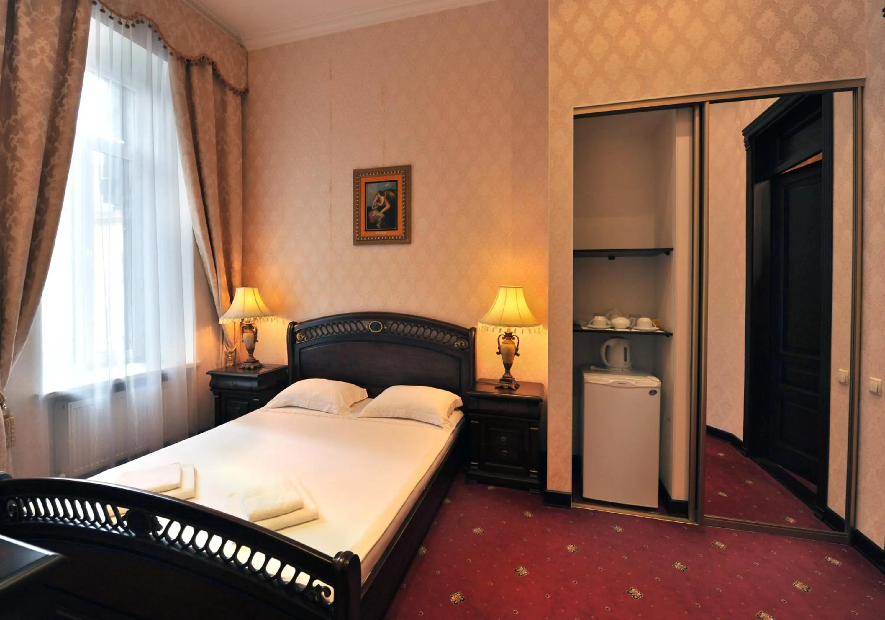 Bed in Oreanda Hotel