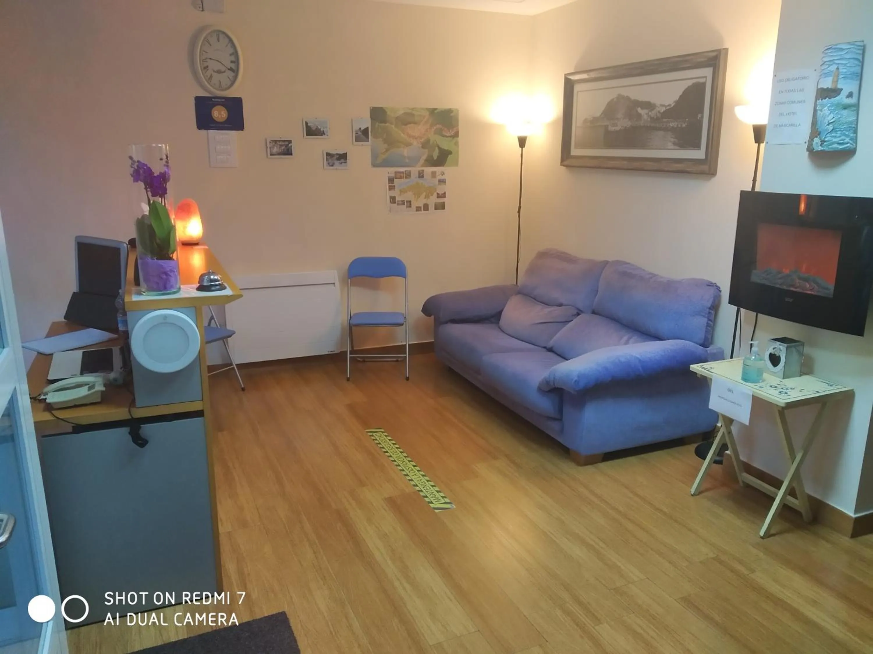 Lobby or reception in Hotel Sol de la Blanca