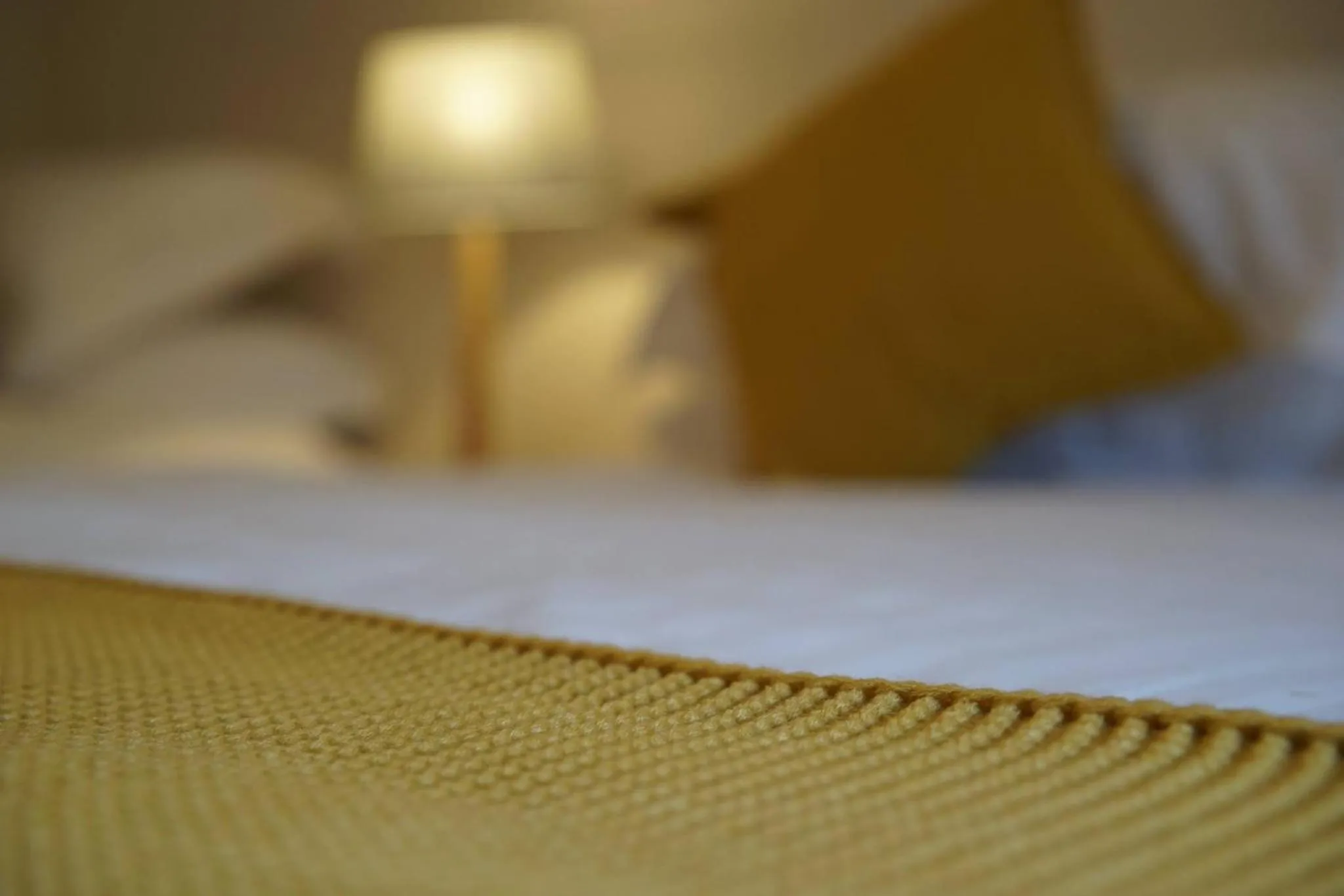 Decorative detail, Bed in The Horseshoe Inn