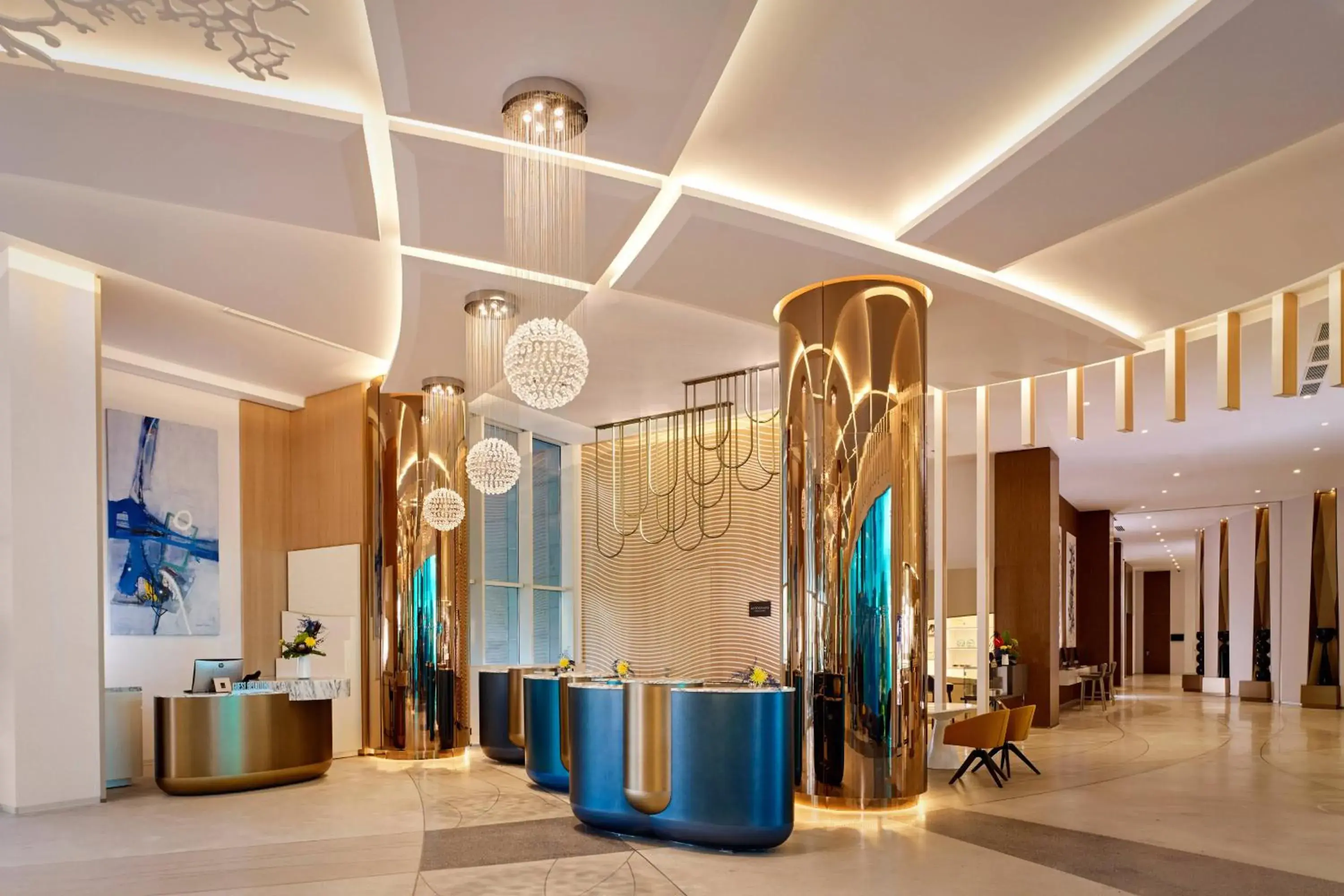 Lobby or reception in Paragraph Resort & Spa Shekvetili, Autograph Collection Lobby or reception in Paragraph Resort & Spa Shekvetili, Autograph Collection