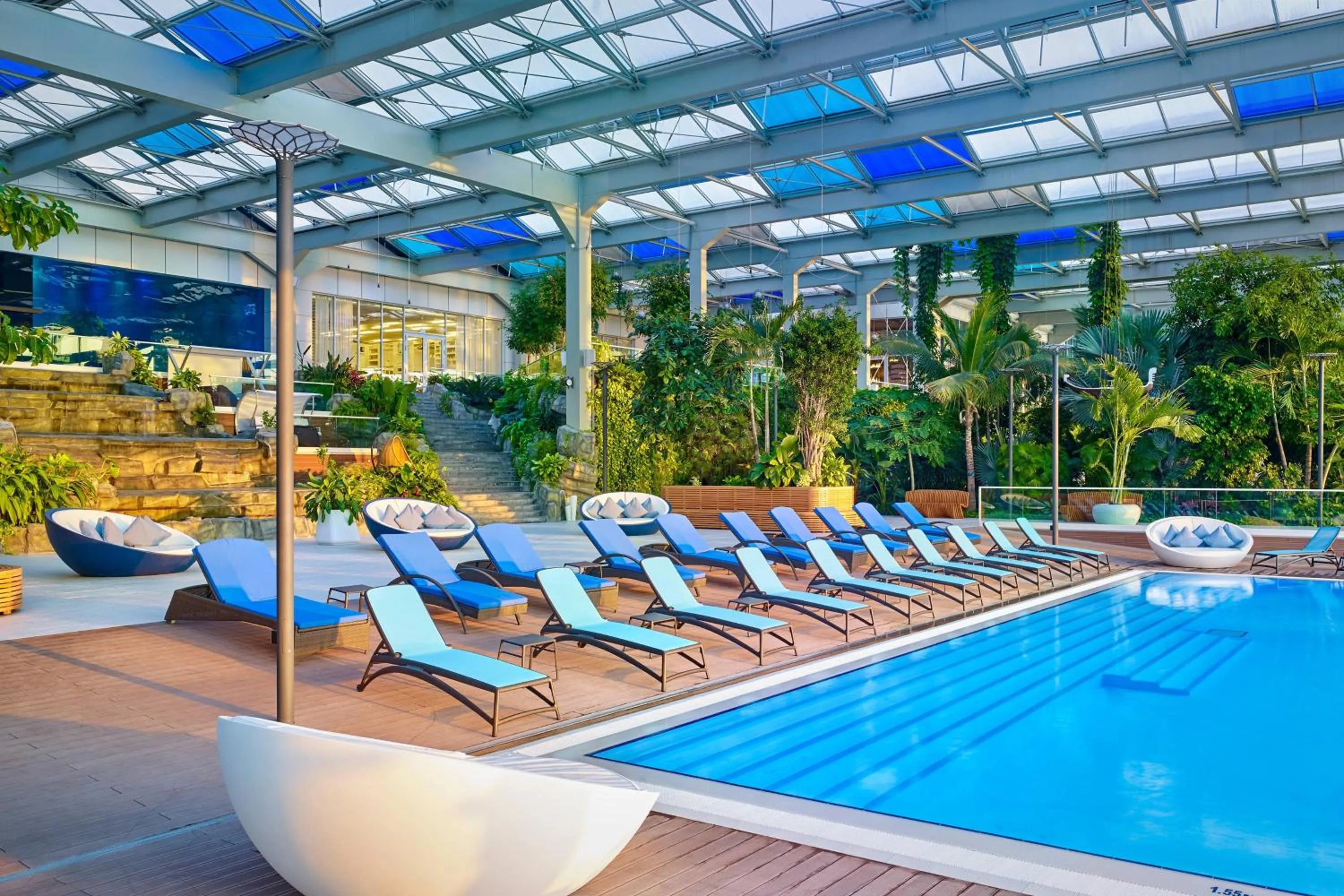 Swimming pool in Paragraph Resort & Spa Shekvetili, Autograph Collection