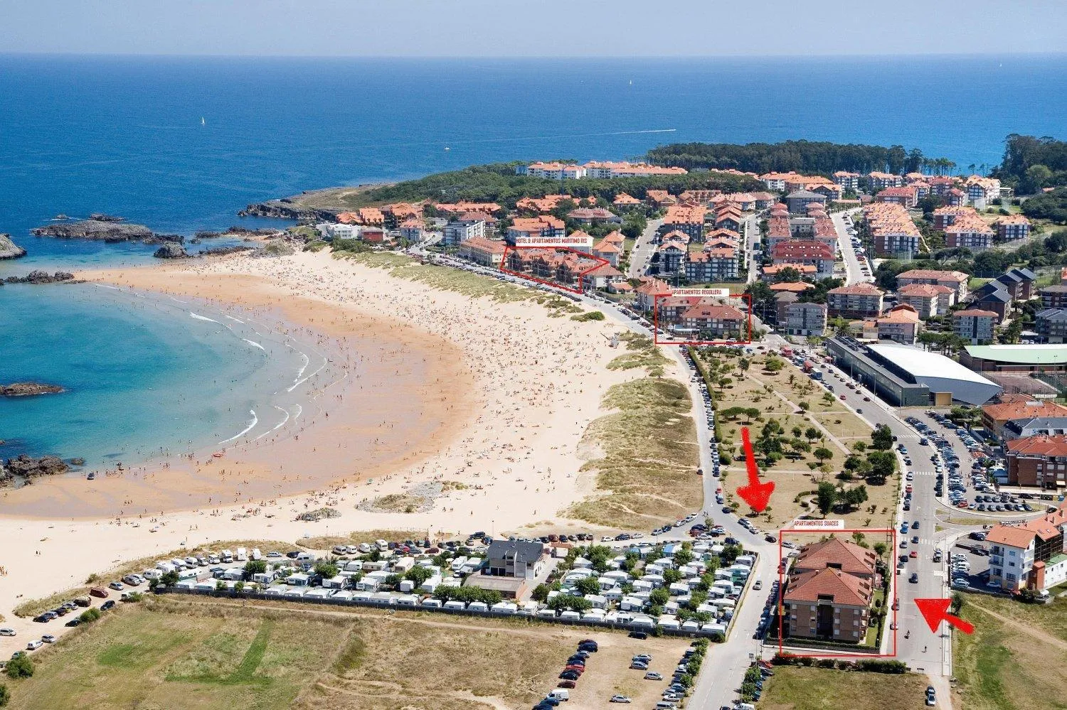 Area and facilities in Apartamentos Suaces