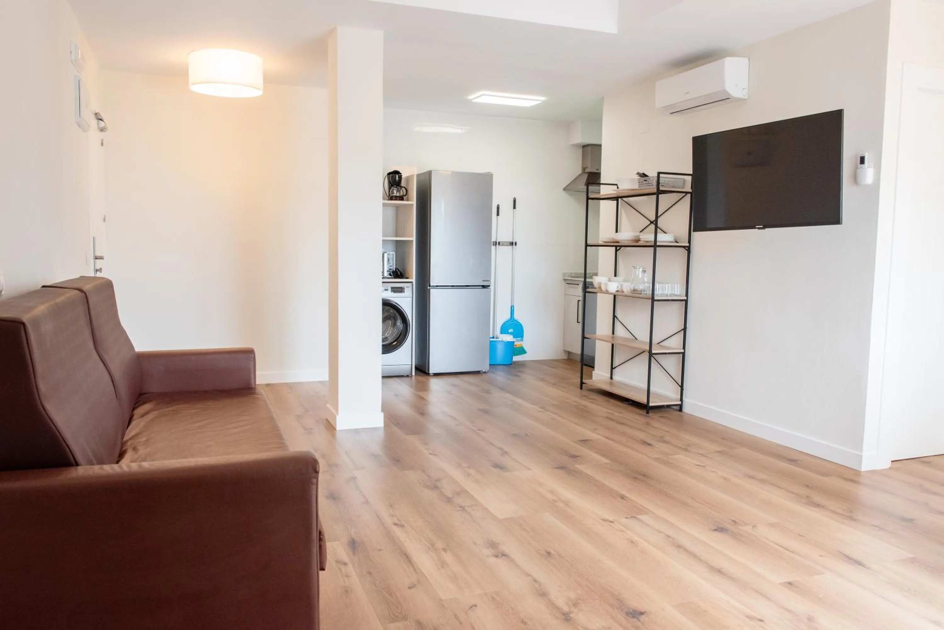 Kitchen or kitchenette in Apartamentos Suaces