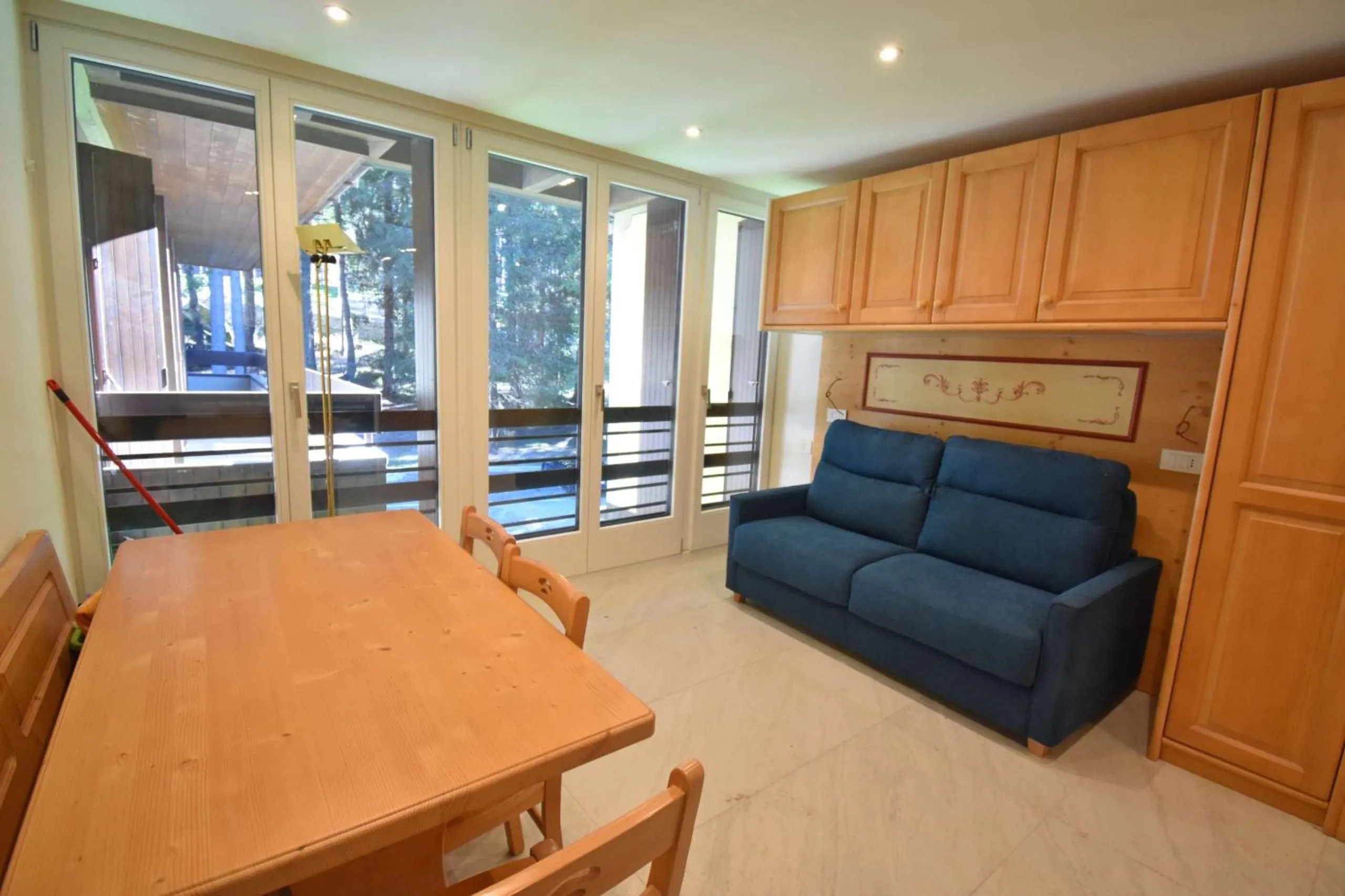 Communal lounge/ TV room in Residenza Silvana
