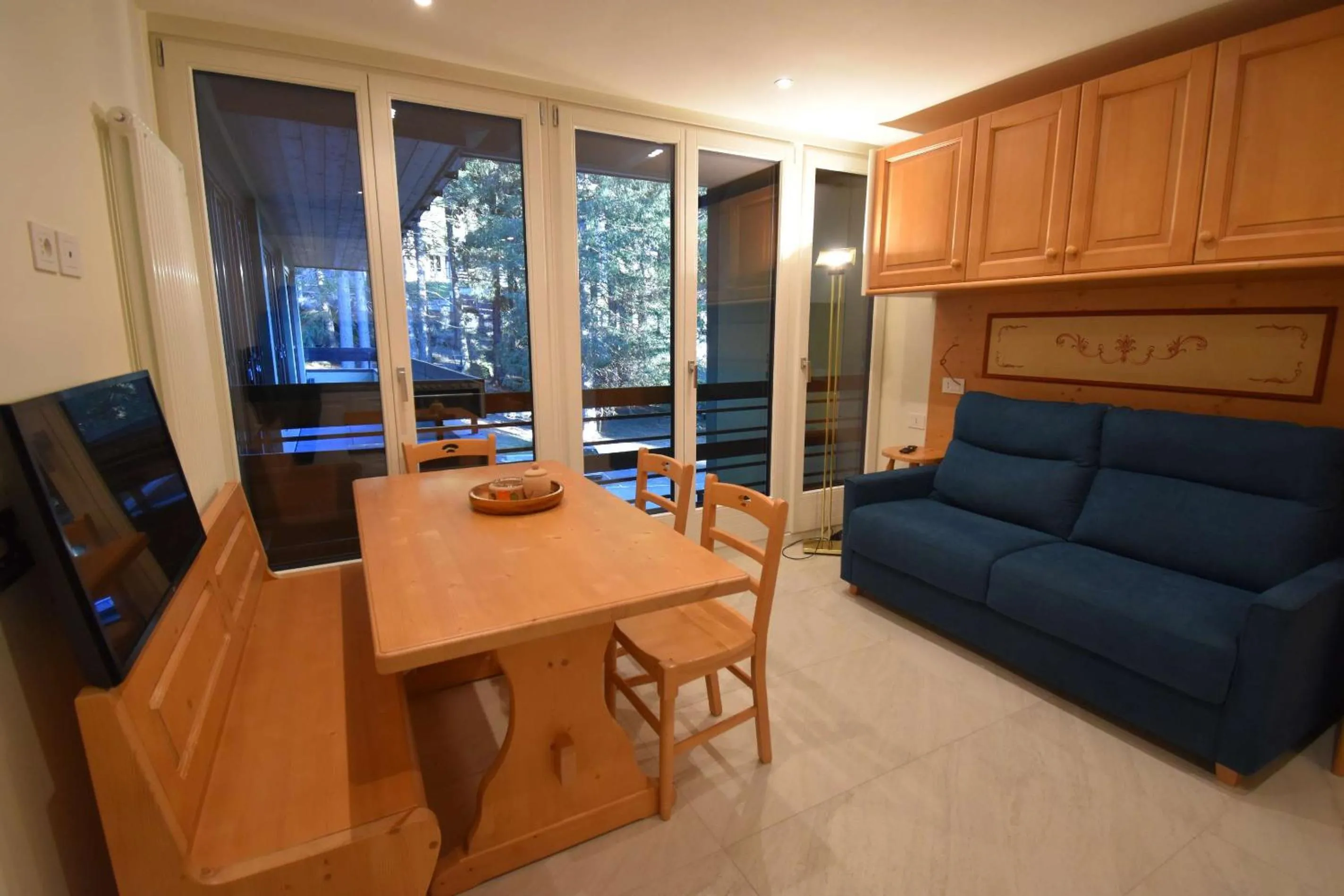 Dining area in Residenza Silvana