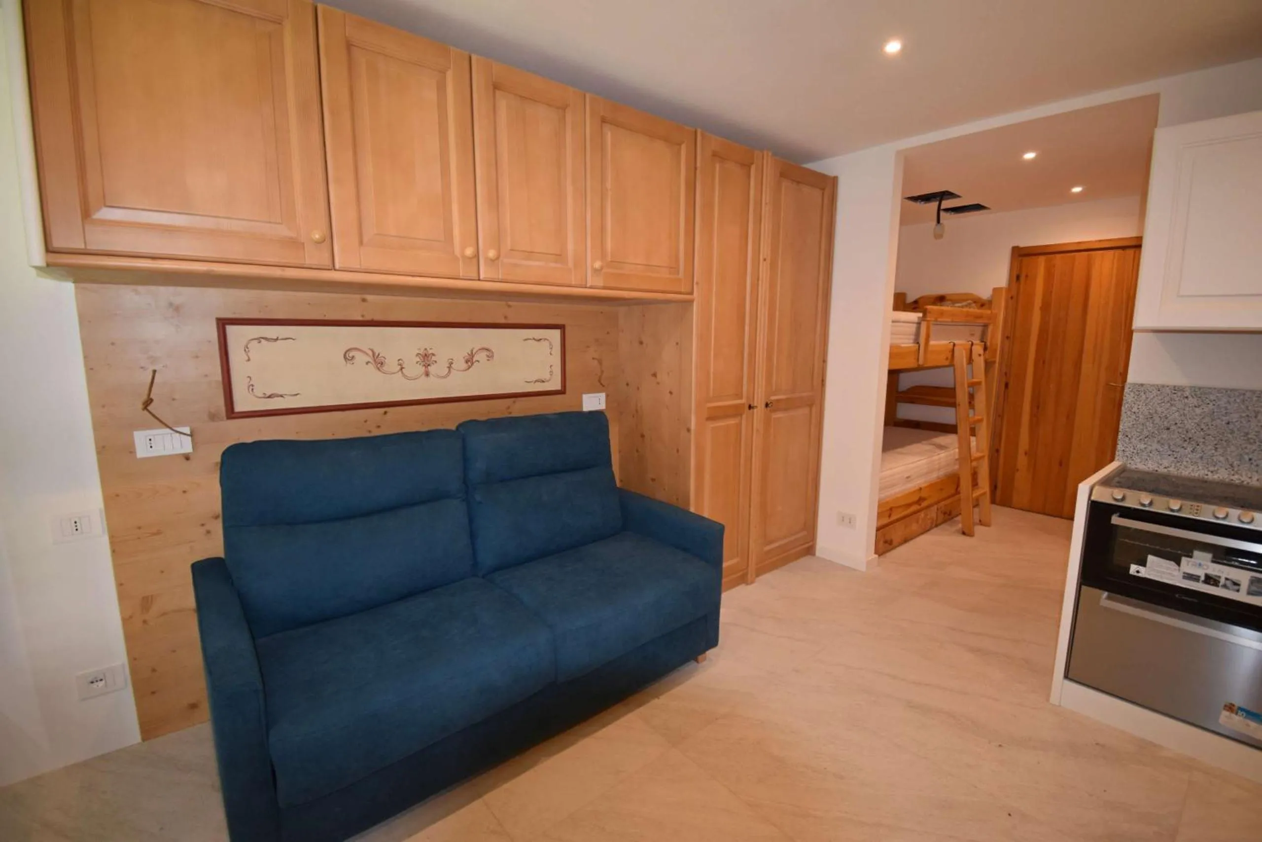 Communal lounge/ TV room in Residenza Silvana