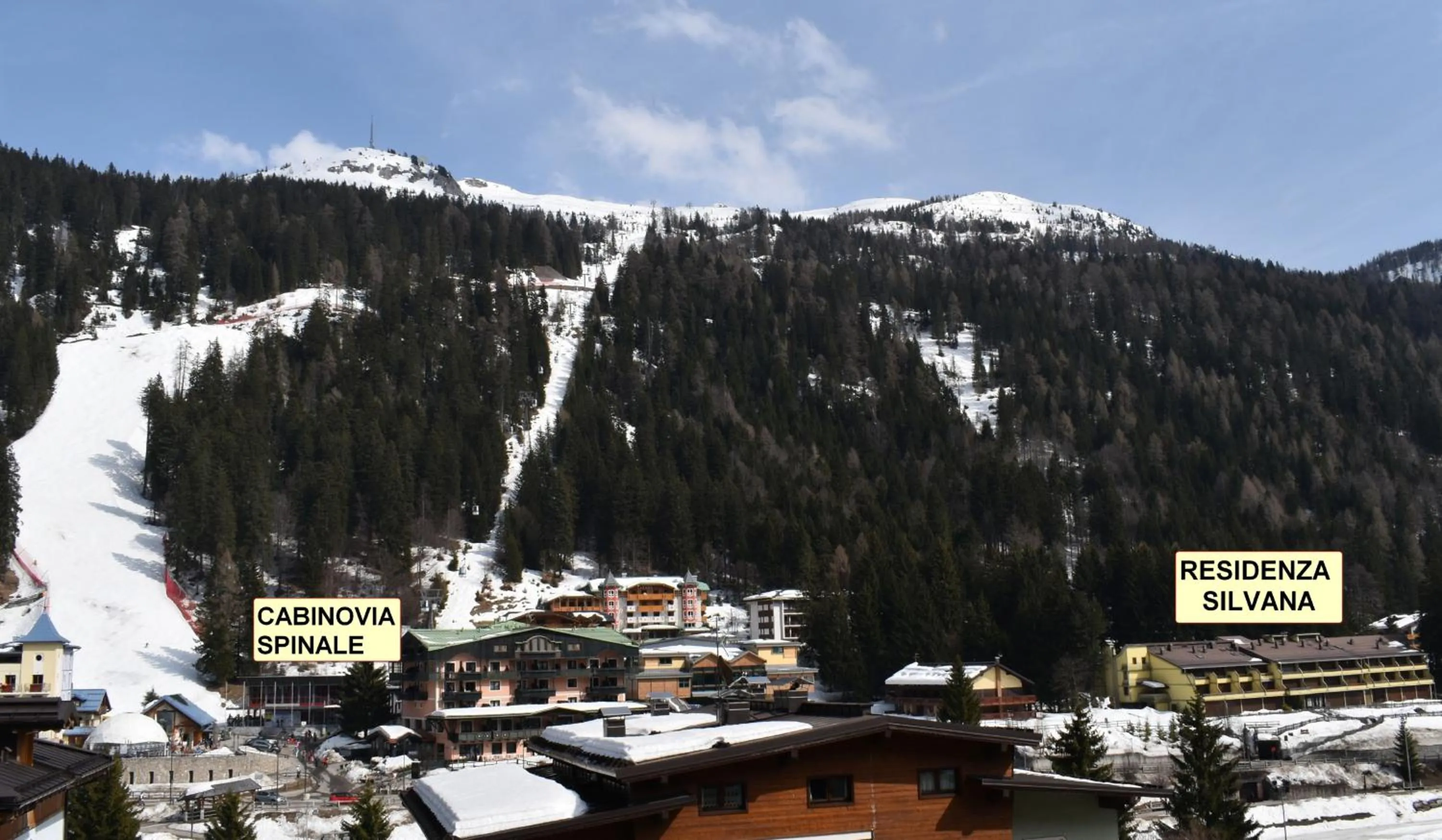 Bird's eye view in Residenza Silvana