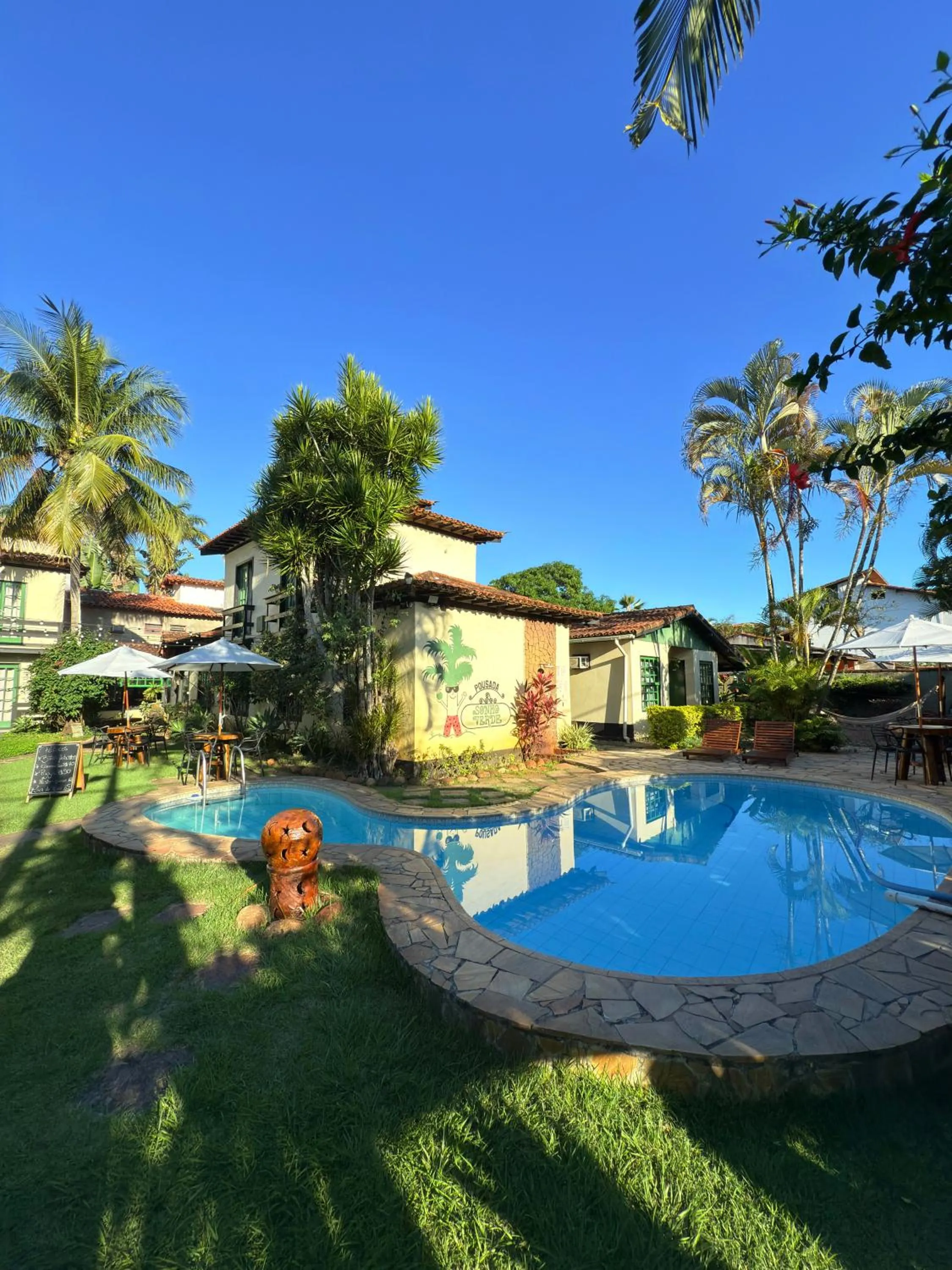 Property building in Pousada Sonho Verde