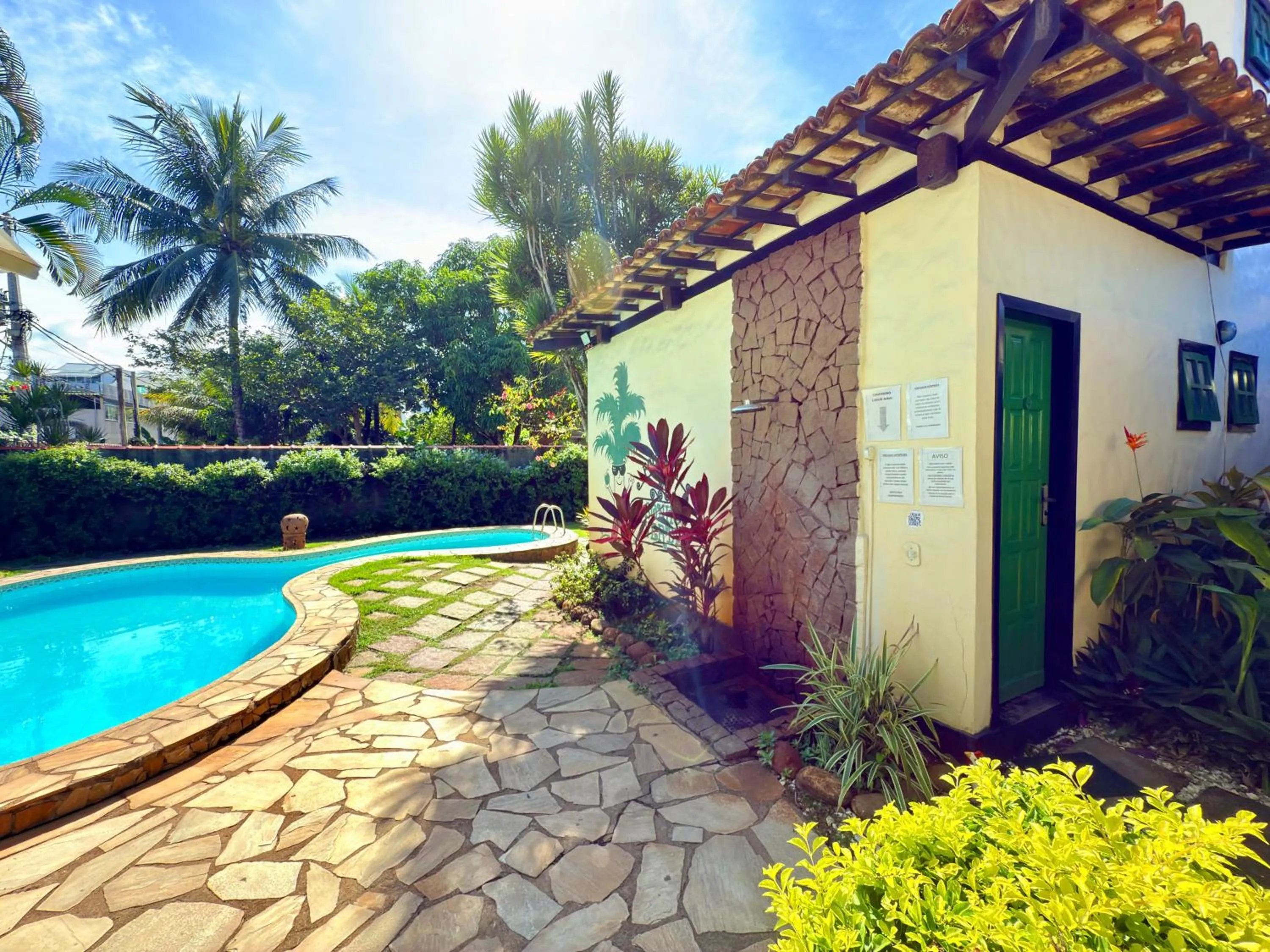 Property building in Pousada Sonho Verde