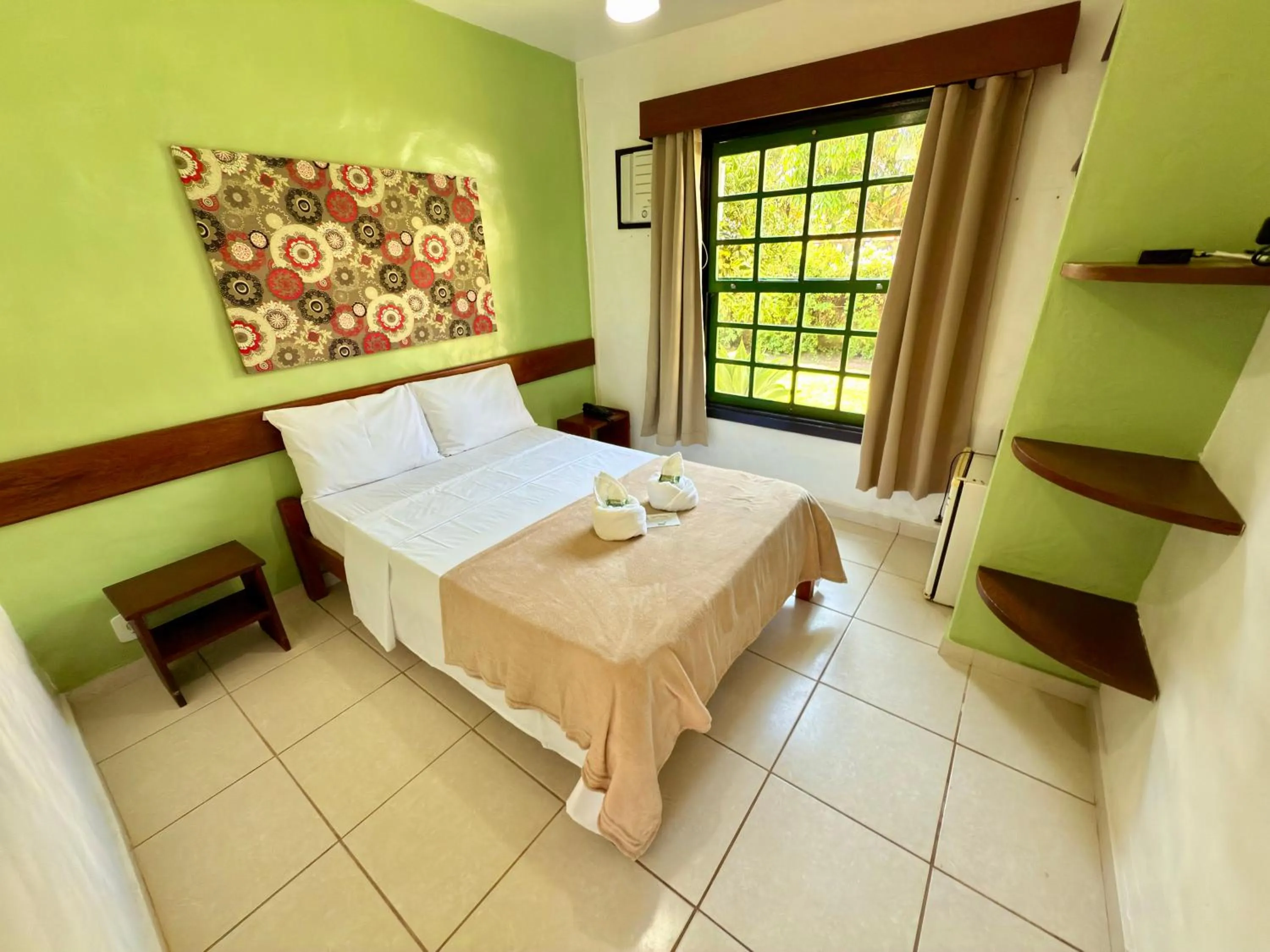 Bed in Pousada Sonho Verde