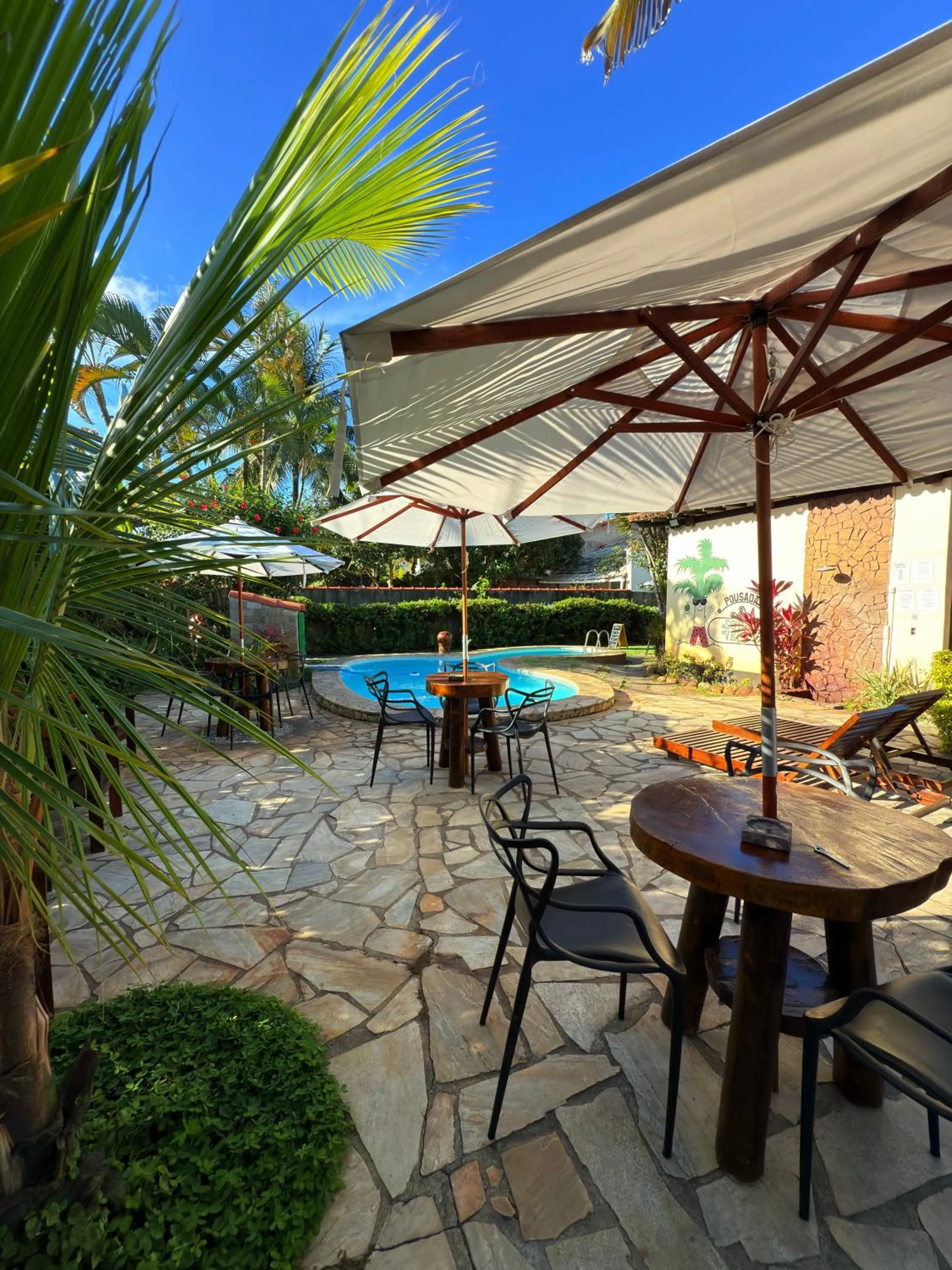 Patio in Pousada Sonho Verde