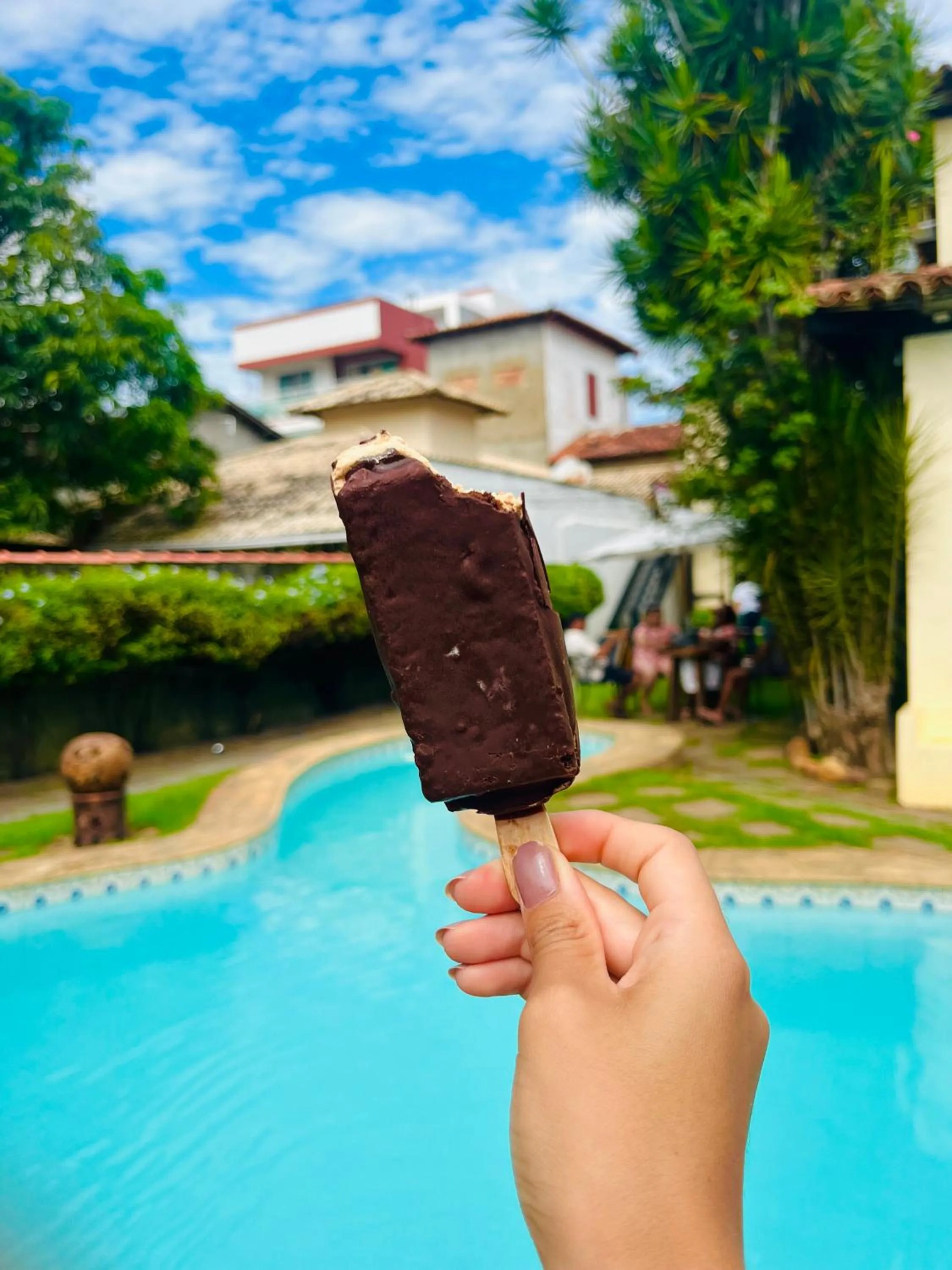 Property building in Pousada Sonho Verde