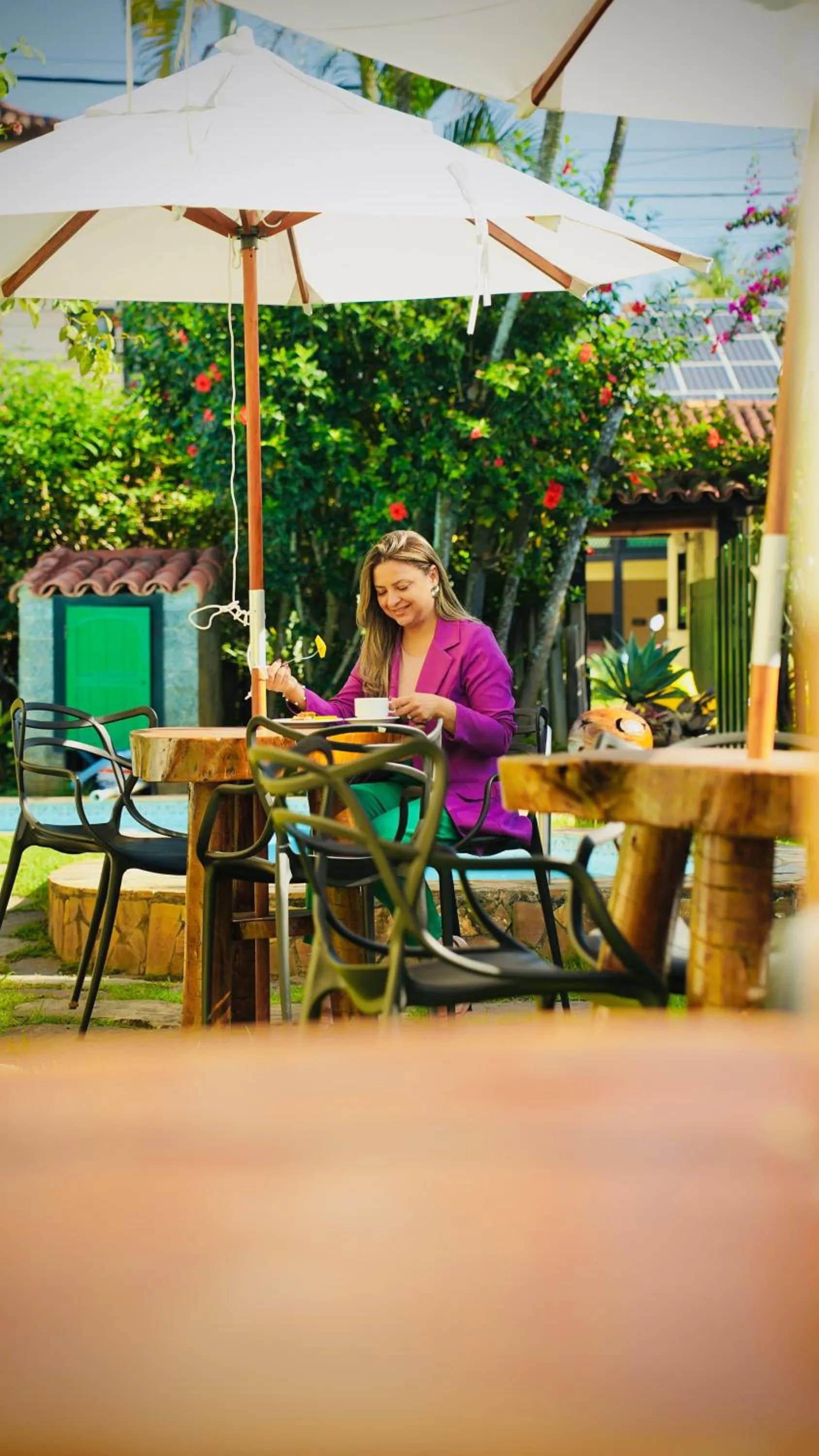 Property building in Pousada Sonho Verde