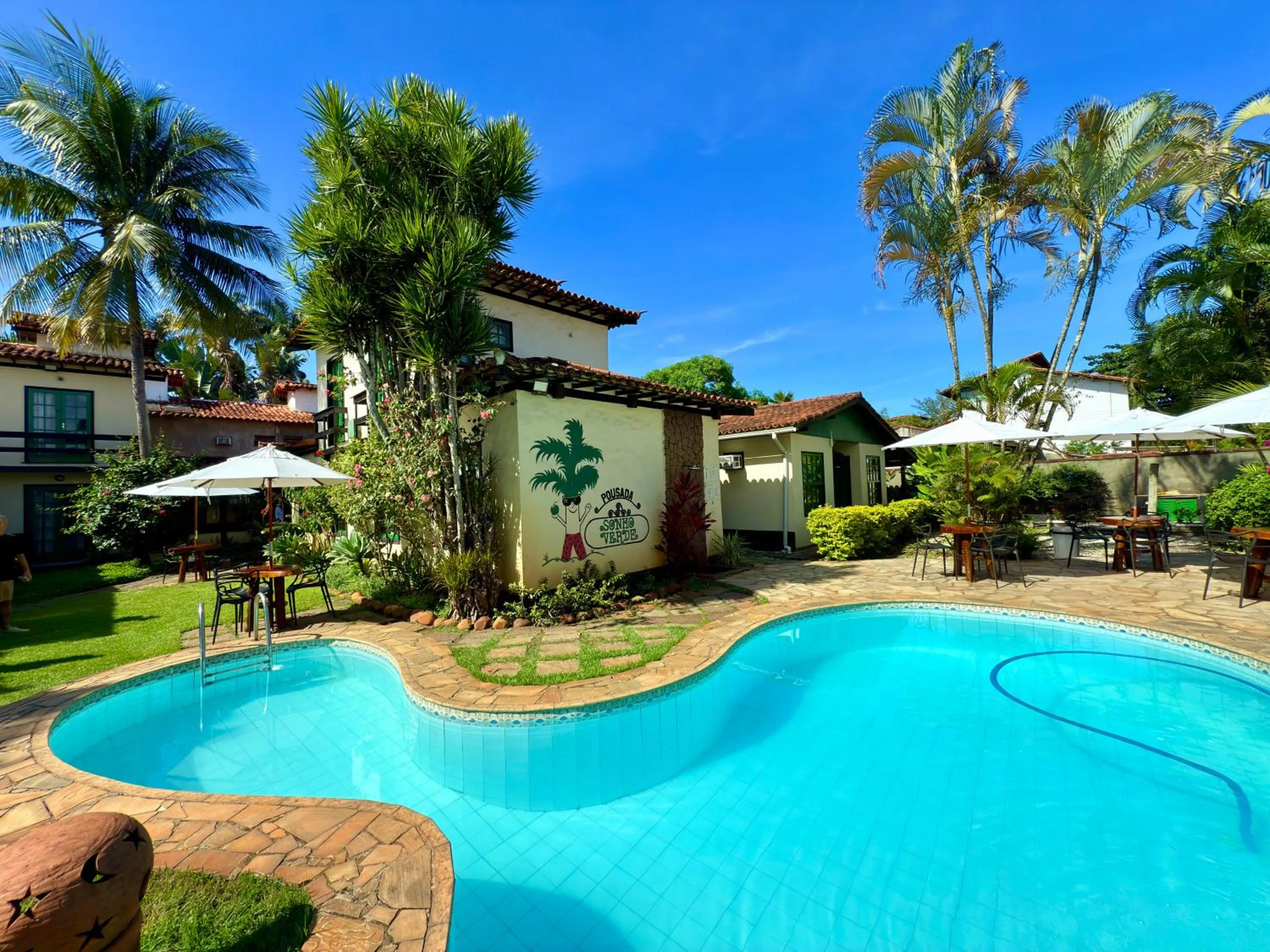 Property building in Pousada Sonho Verde