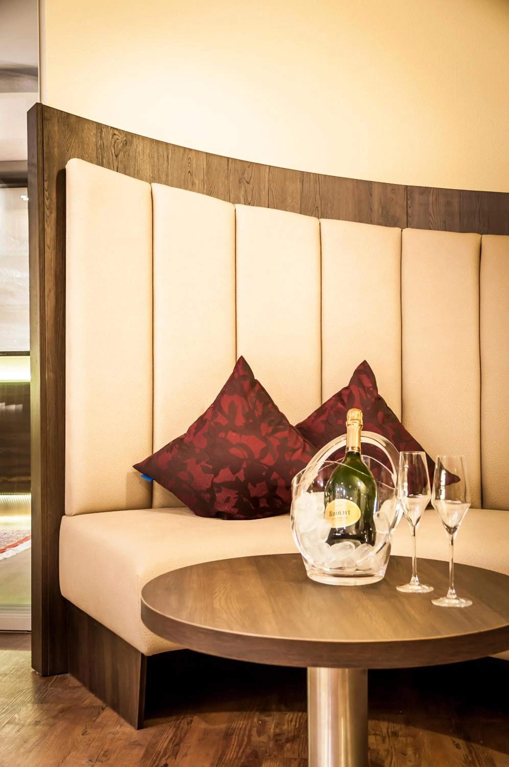 Seating area, Bed in Der Romantik-Hof Greetsiel