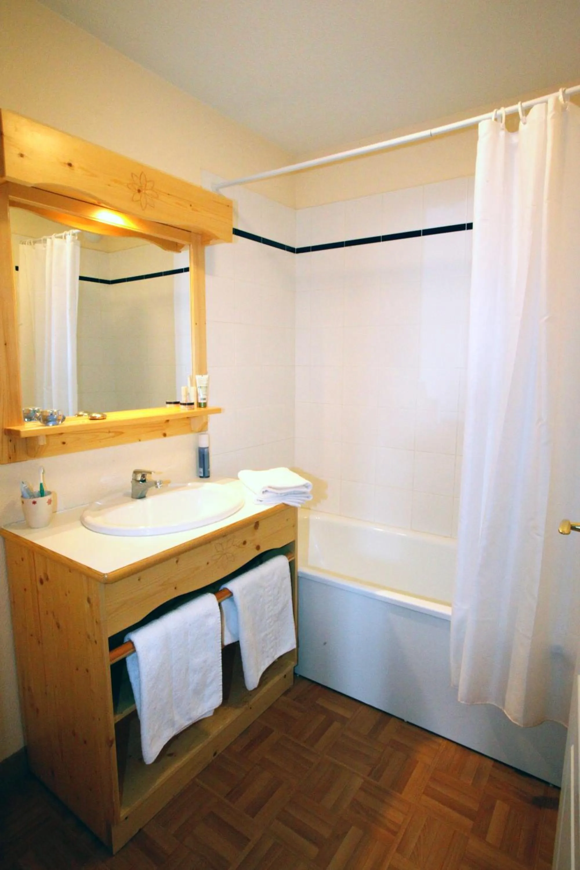 Bathroom in Résidence Néméa Les Chalets Des Cîmes