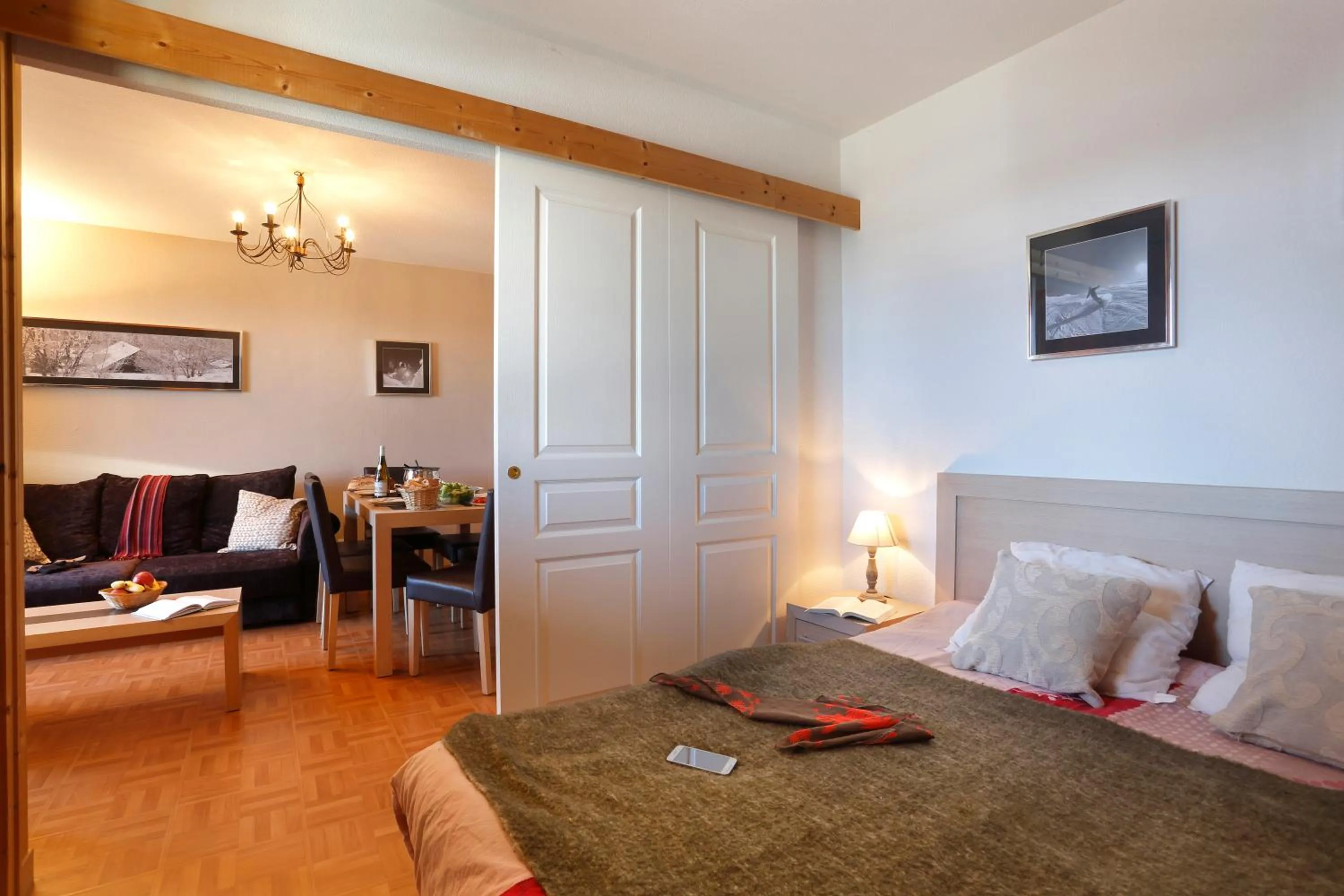 Dining area in Résidence Néméa Les Chalets Des Cîmes