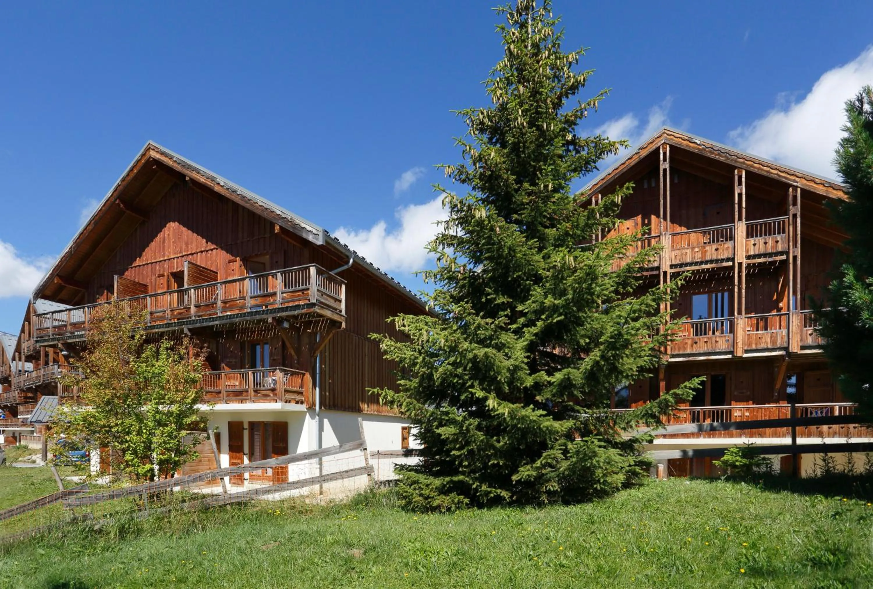 Garden in Résidence Néméa Les Chalets Des Cîmes