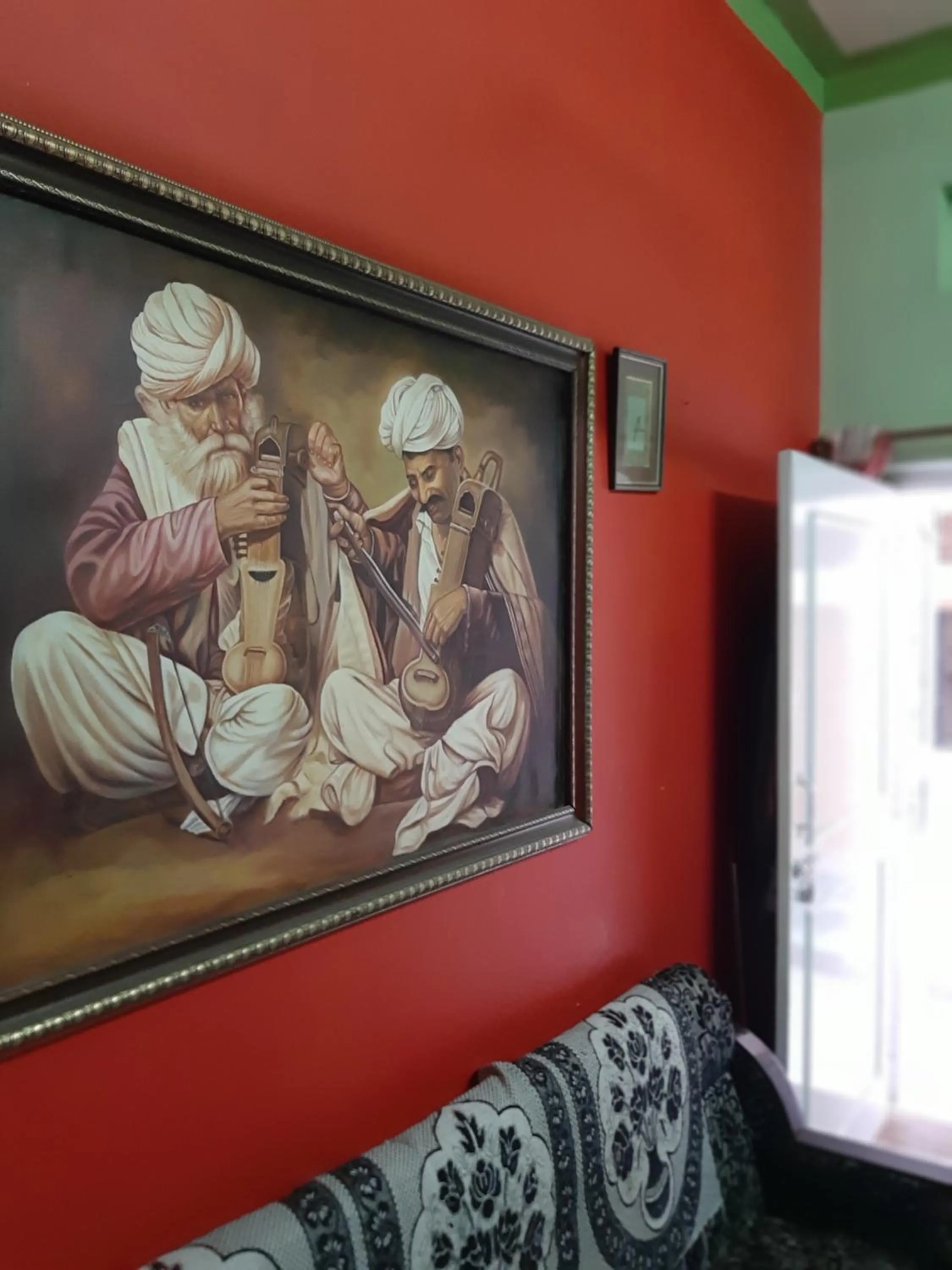 Seating area in Karina art Home stay